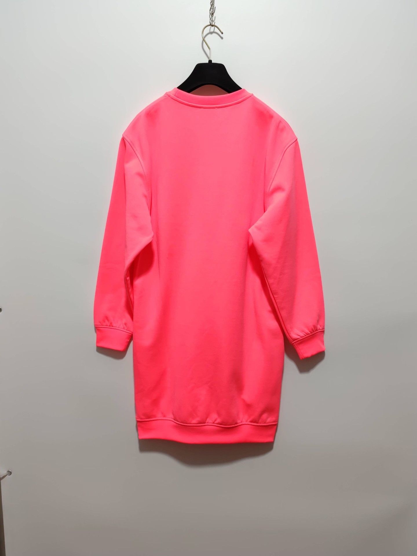Alexander McQueen Alexander McQueen Pink Logo Sweatshirt Dress Size XS Size XS / US 0-2 / IT 36-38 - 3 Thumbnail