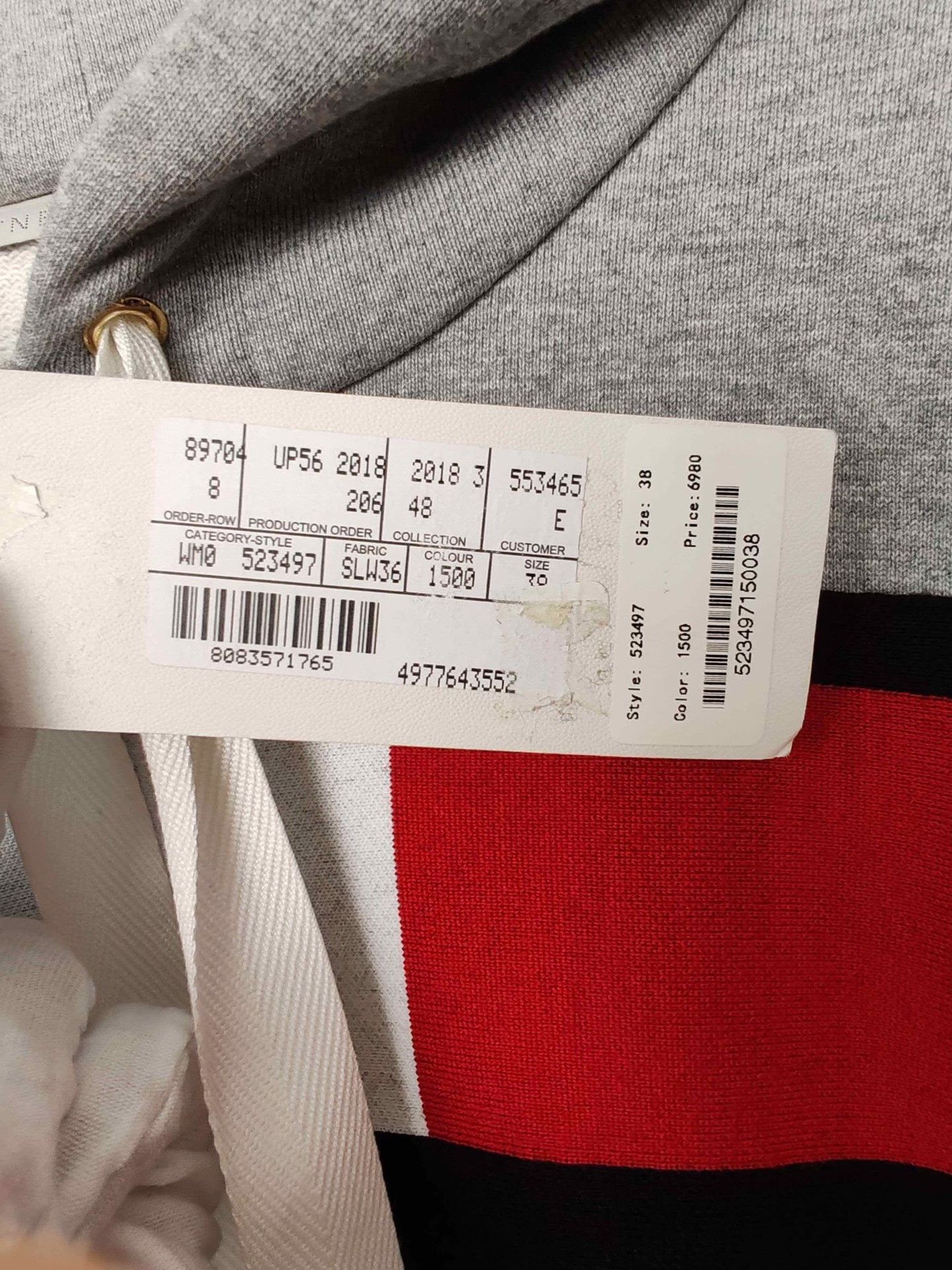 Stella McCartney Stella McCartney Graphic Knit Hoodie Size 38 Size M / US 6-8 / IT 42-44 - 6 Thumbnail