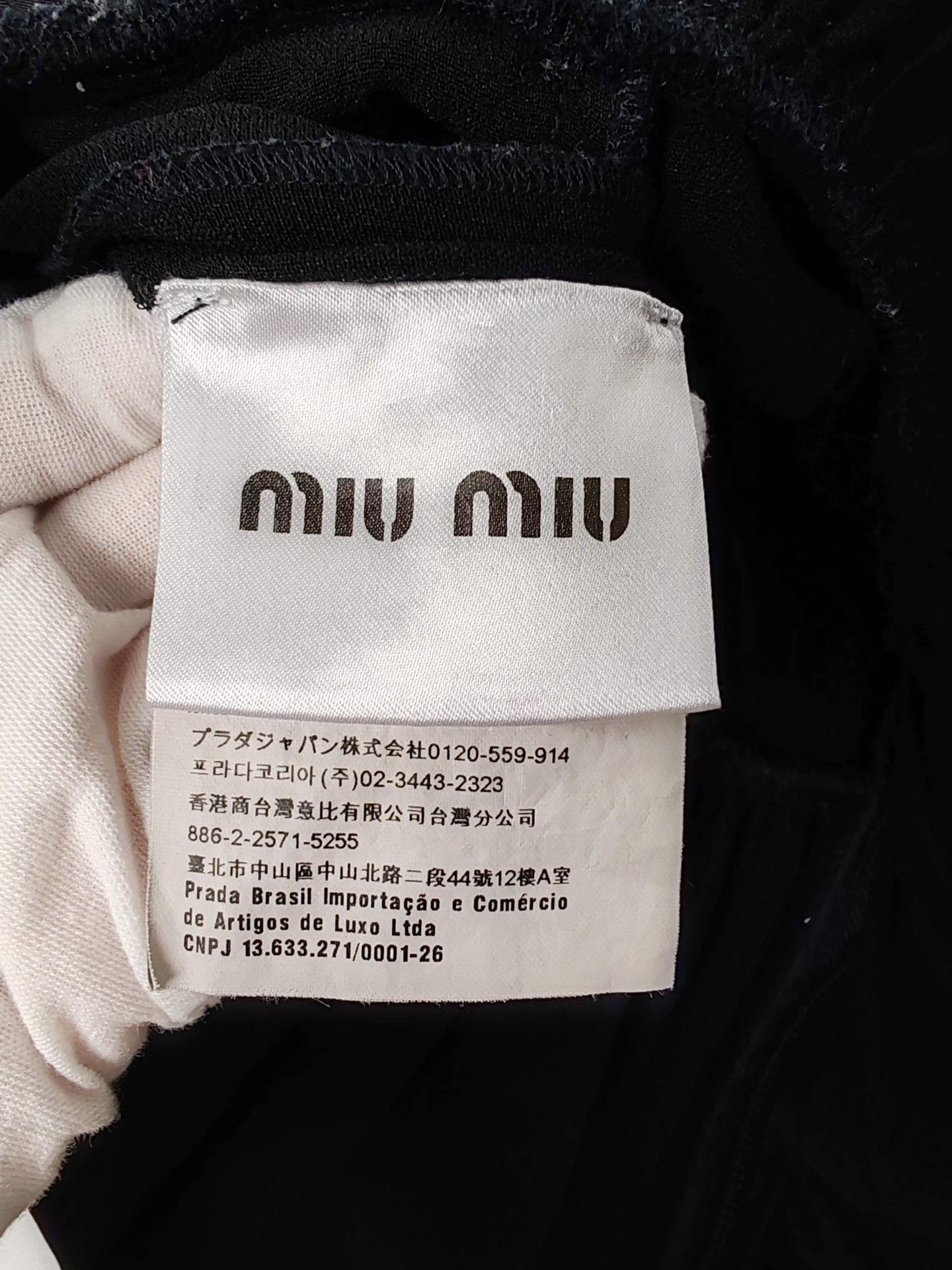 Miu Miu Miu Miu Black Silk Midi Dress Size 40 Size S / US 4 / IT 40 - 5 Thumbnail