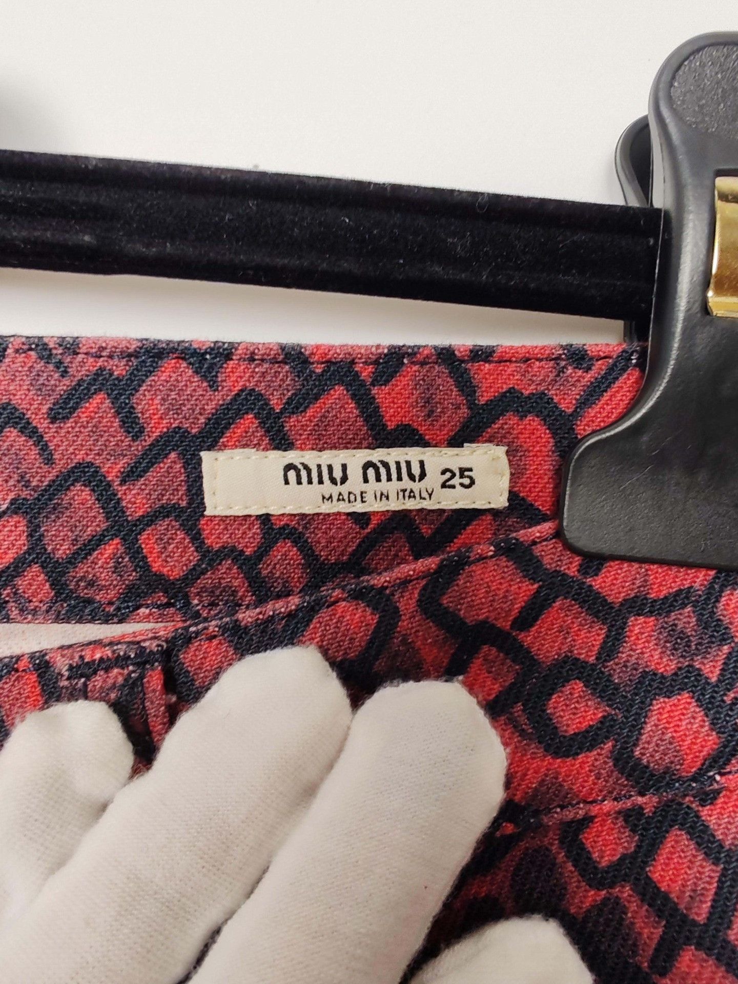 Miu Miu Miu Miu Snake Print Pants Size 25 Size 25" / US 0 / IT 36 - 4 Thumbnail