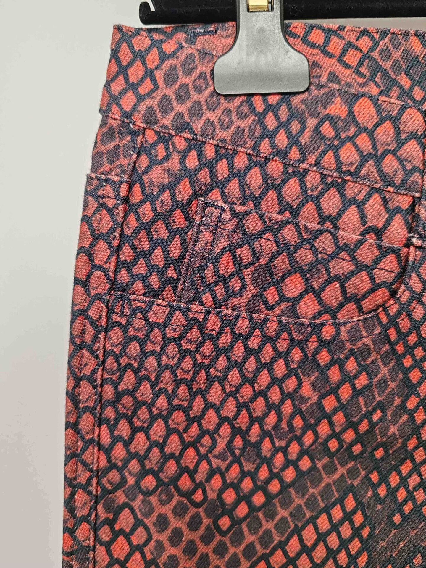 Miu Miu Miu Miu Snake Print Pants Size 25 Size 25" / US 0 / IT 36 - 6 Thumbnail