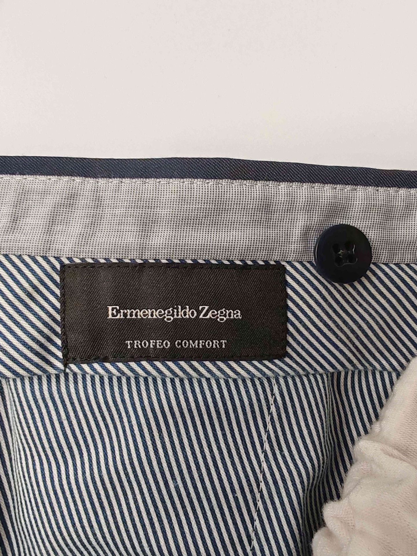 Ermenegildo Zegna Ermenegildo Zegna Trofeo Comfort Wool Trousers Size 32 Size US 32 / EU 48 - 4 Thumbnail