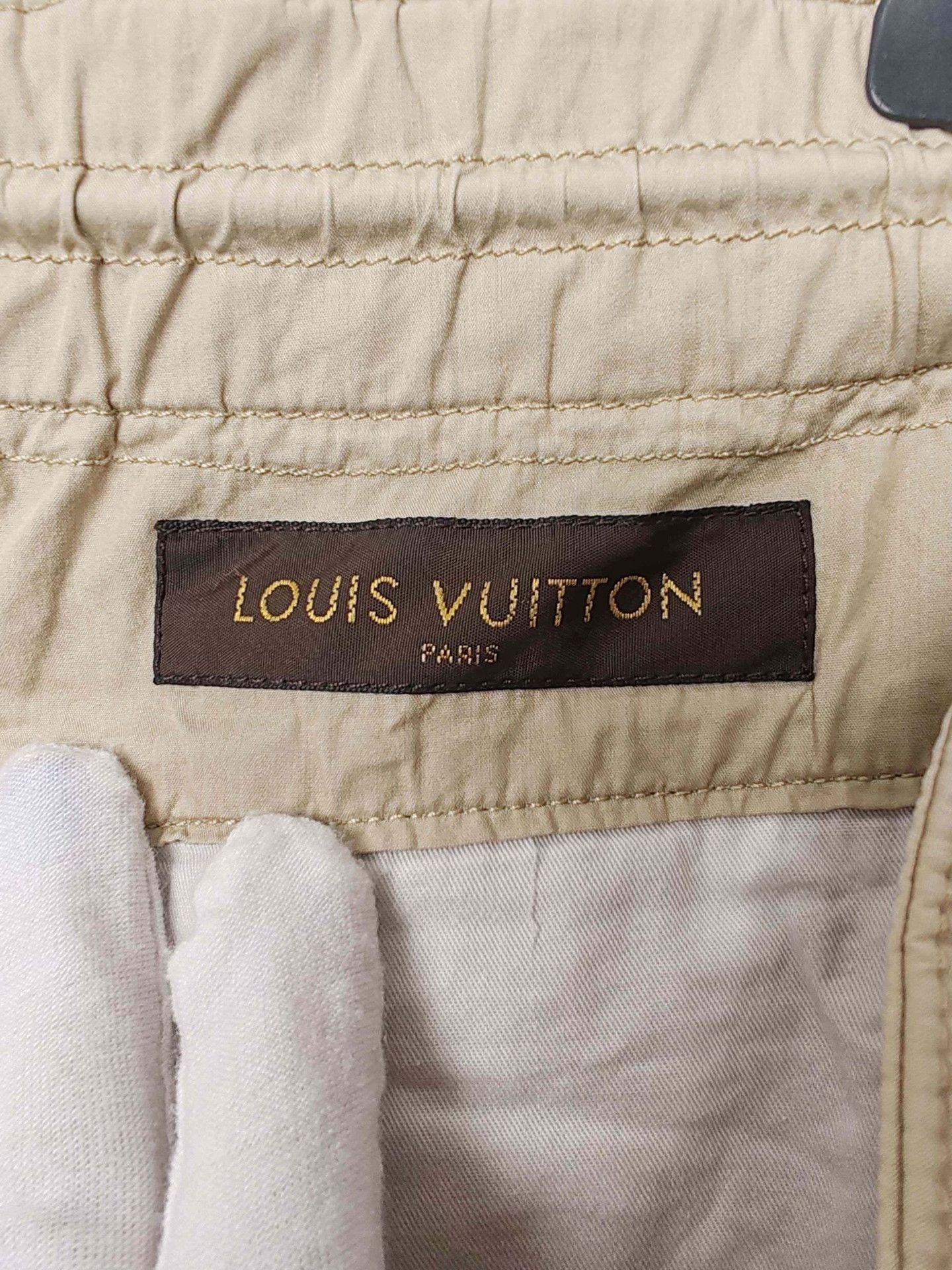 Louis Vuitton Louis Vuitton Parachute Pants Beige Size 34 Size US 34 / EU 50 - 4 Thumbnail