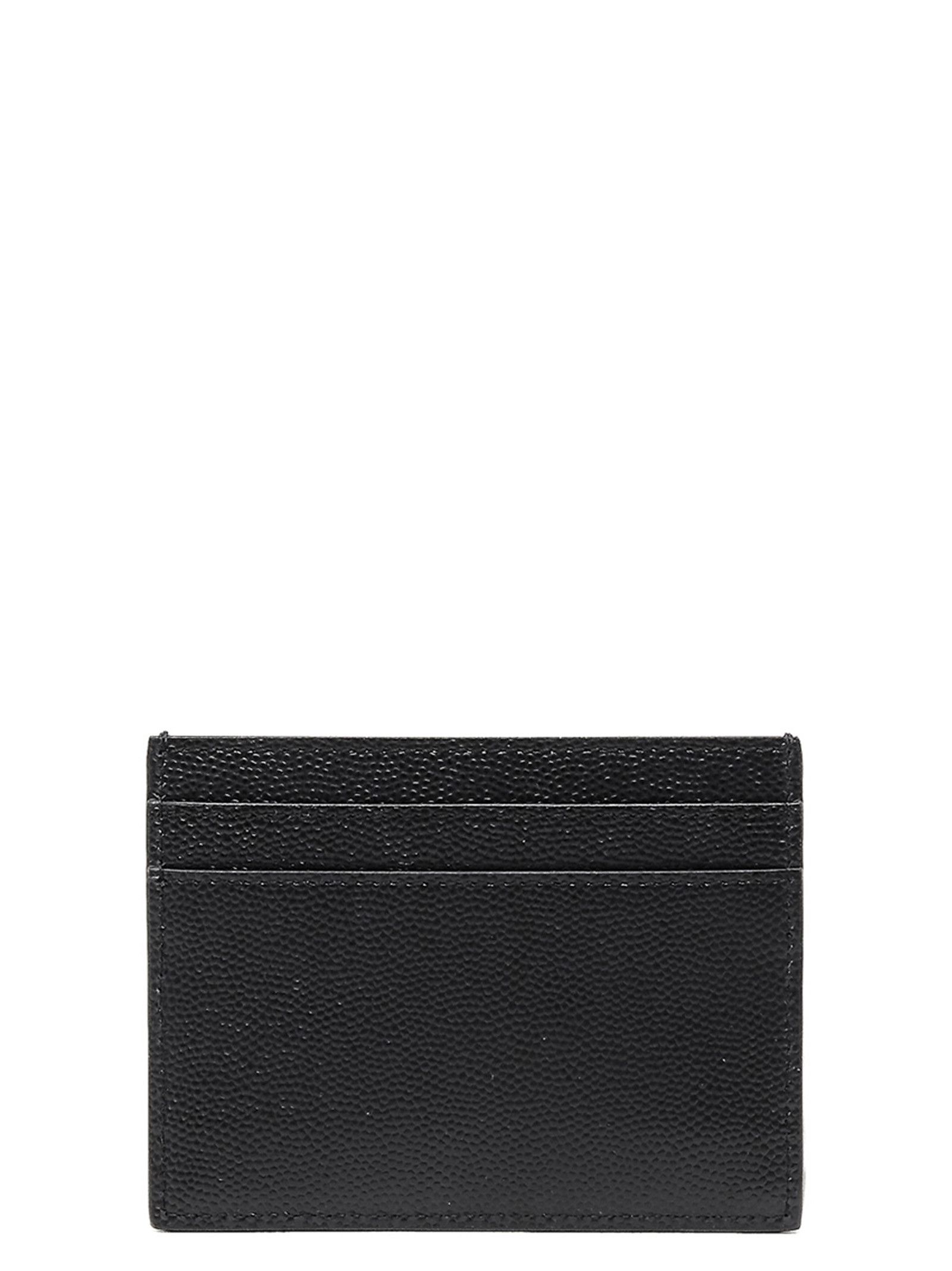 Saint Laurent Paris Logo Card Holder Size ONE SIZE - 2 Thumbnail