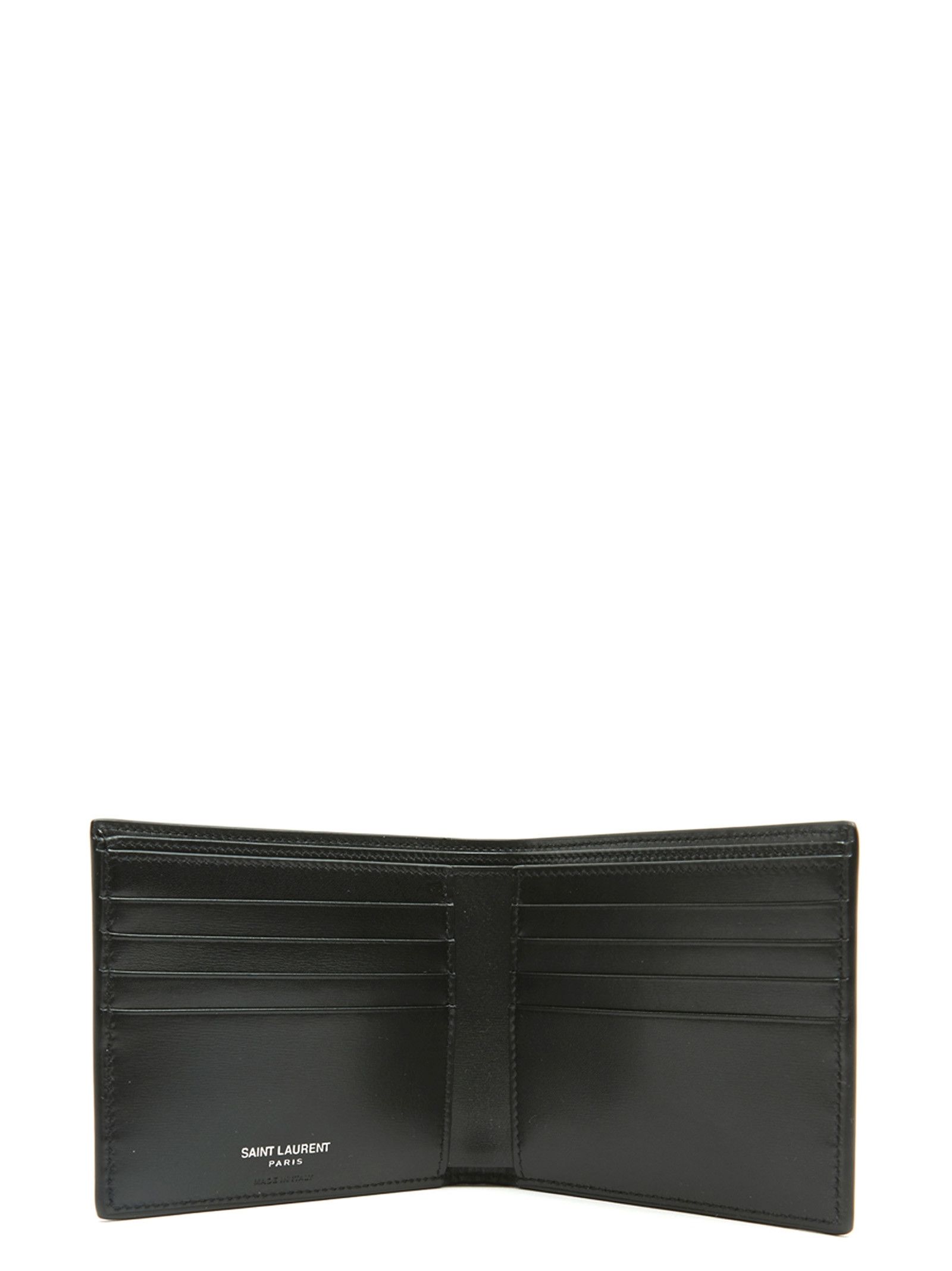 Saint Laurent Paris Logo Wallet Size ONE SIZE - 3 Thumbnail