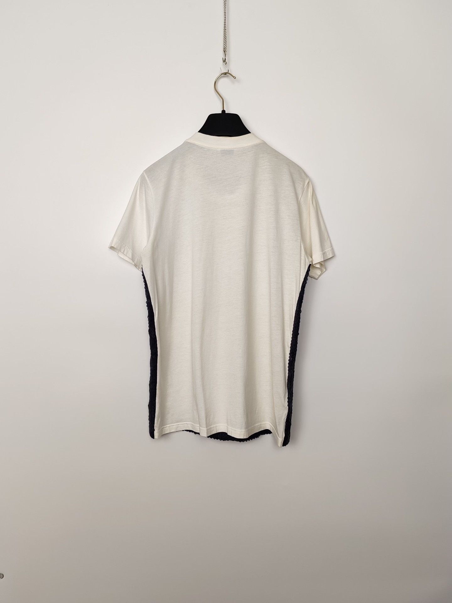 Miu Miu Miu Miu Sequined Short Sleeve T-Shirt Size S Size S / US 4 / IT 40 - 3 Thumbnail