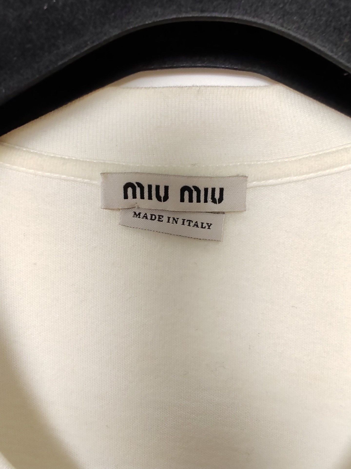 Miu Miu Miu Miu Sequined Short Sleeve T-Shirt Size S Size S / US 4 / IT 40 - 4 Thumbnail