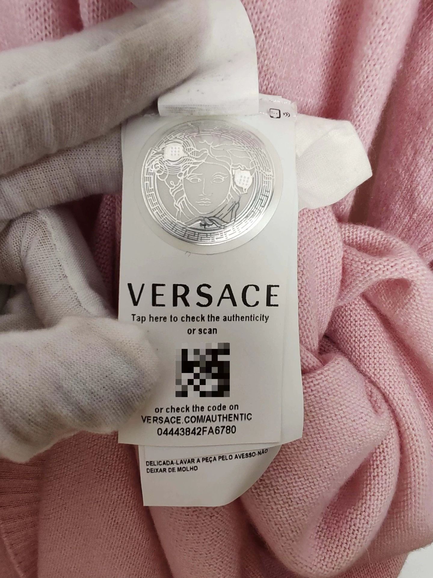 Versace Versace Medusa Wool Knit Mini Dress Size S Size S / US 4 / IT 40 - 7 Thumbnail