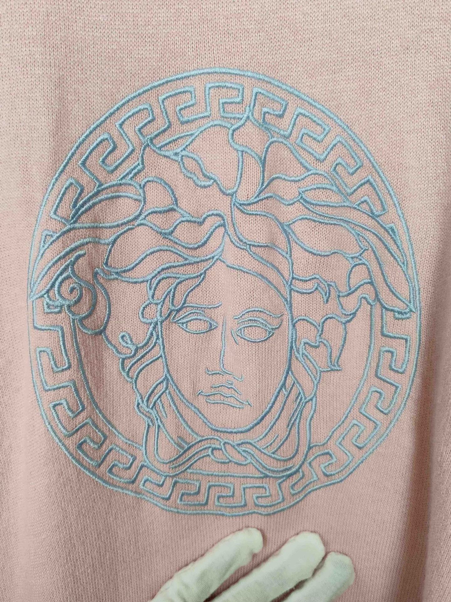 Versace Versace Medusa Wool Knit Mini Dress Size S Size S / US 4 / IT 40 - 5 Thumbnail