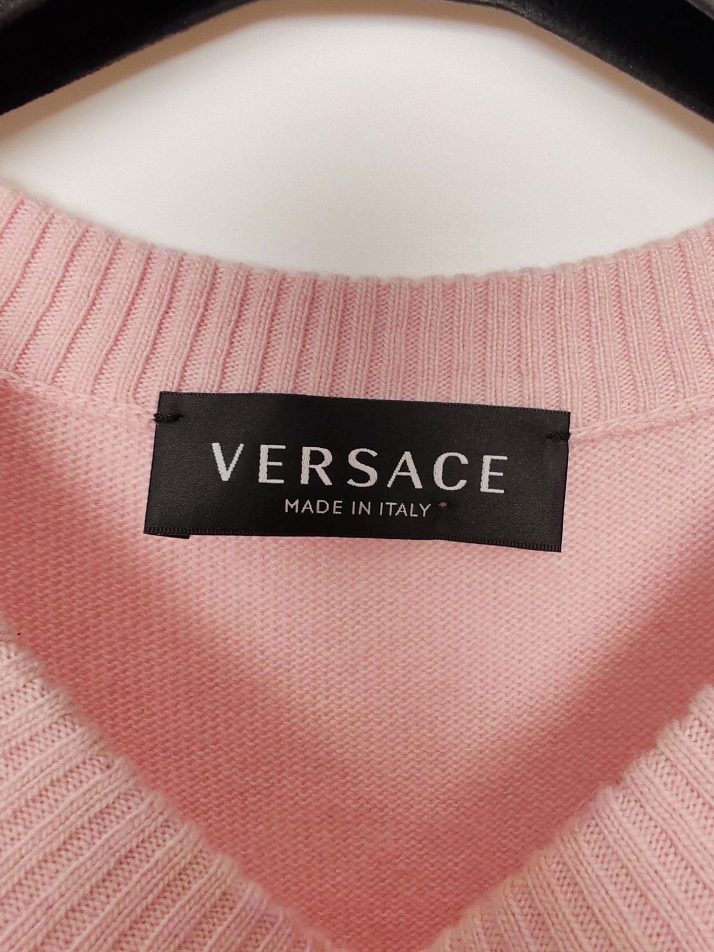 Versace Versace Medusa Wool Knit Mini Dress Size S Size S / US 4 / IT 40 - 4 Thumbnail