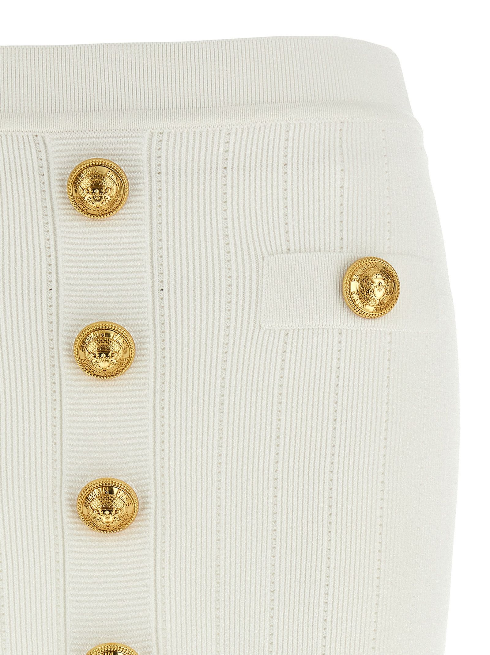 Balmain 'Chiocciola' Skirt Size 27" / US 4 / IT 40 - 3 Thumbnail