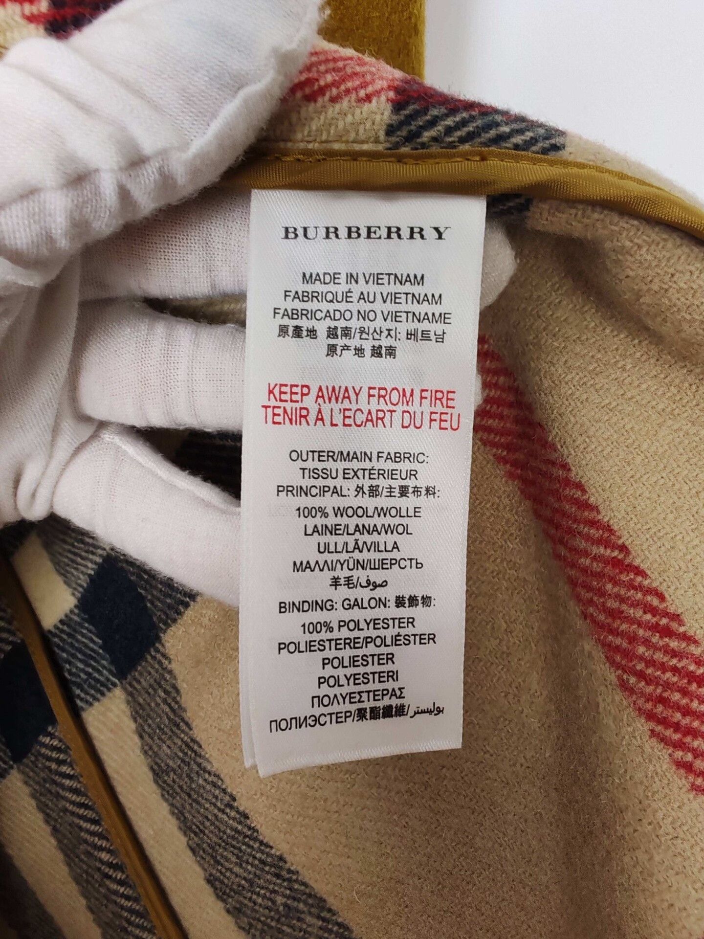 Burberry Burberry Yellow Wool Duffle Coat Size S Size S / US 4 / IT 40 - 7 Thumbnail