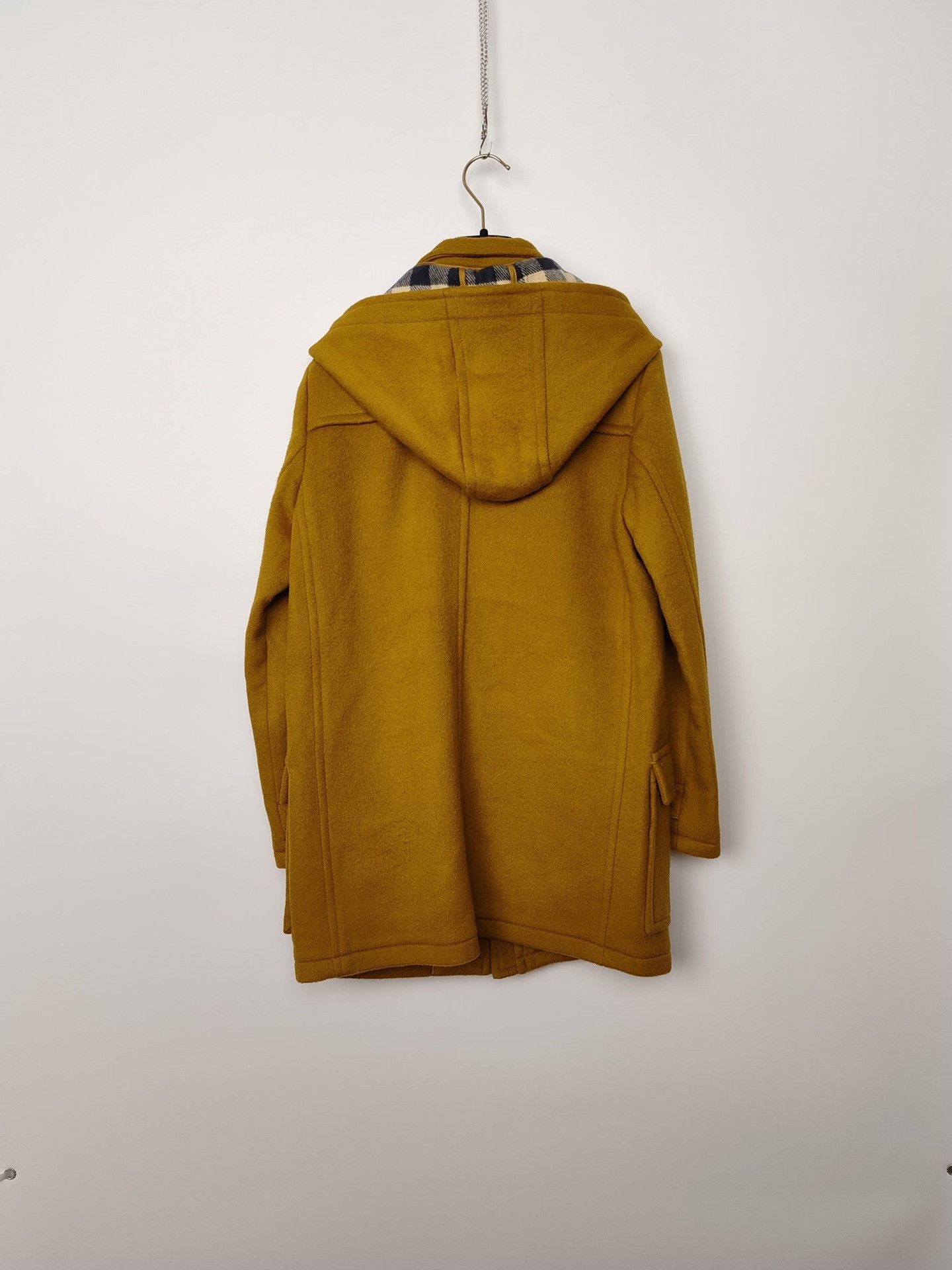 Burberry Burberry Yellow Wool Duffle Coat Size S Size S / US 4 / IT 40 - 3 Thumbnail