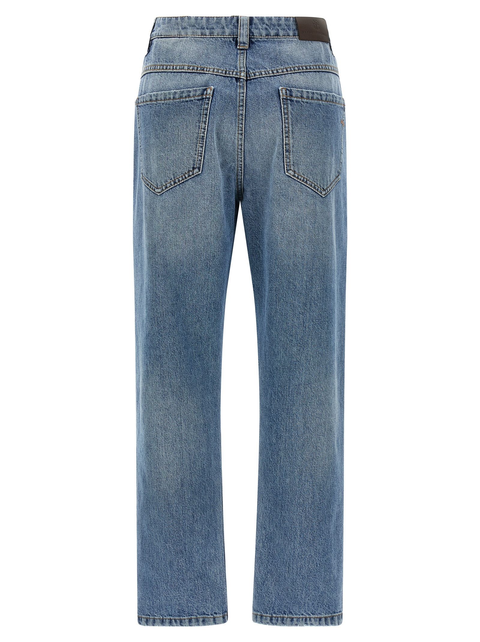 Brunello Cucinelli 'The Straight Leg' Jeans Size 32" / US 10 / IT 46 - 2 Thumbnail