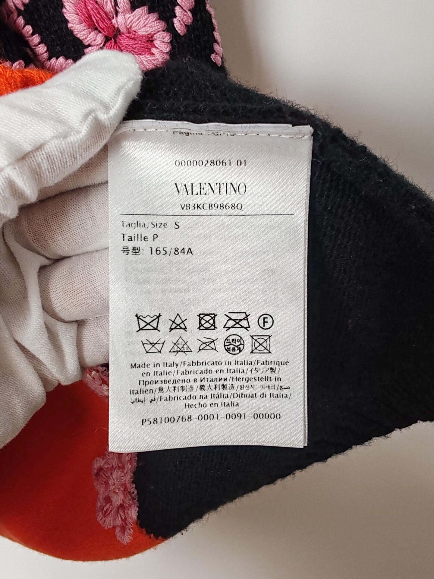 Valentino Valentino Floral Embroidered Sweater Size S Size S / US 4 / IT 40 - 6 Thumbnail