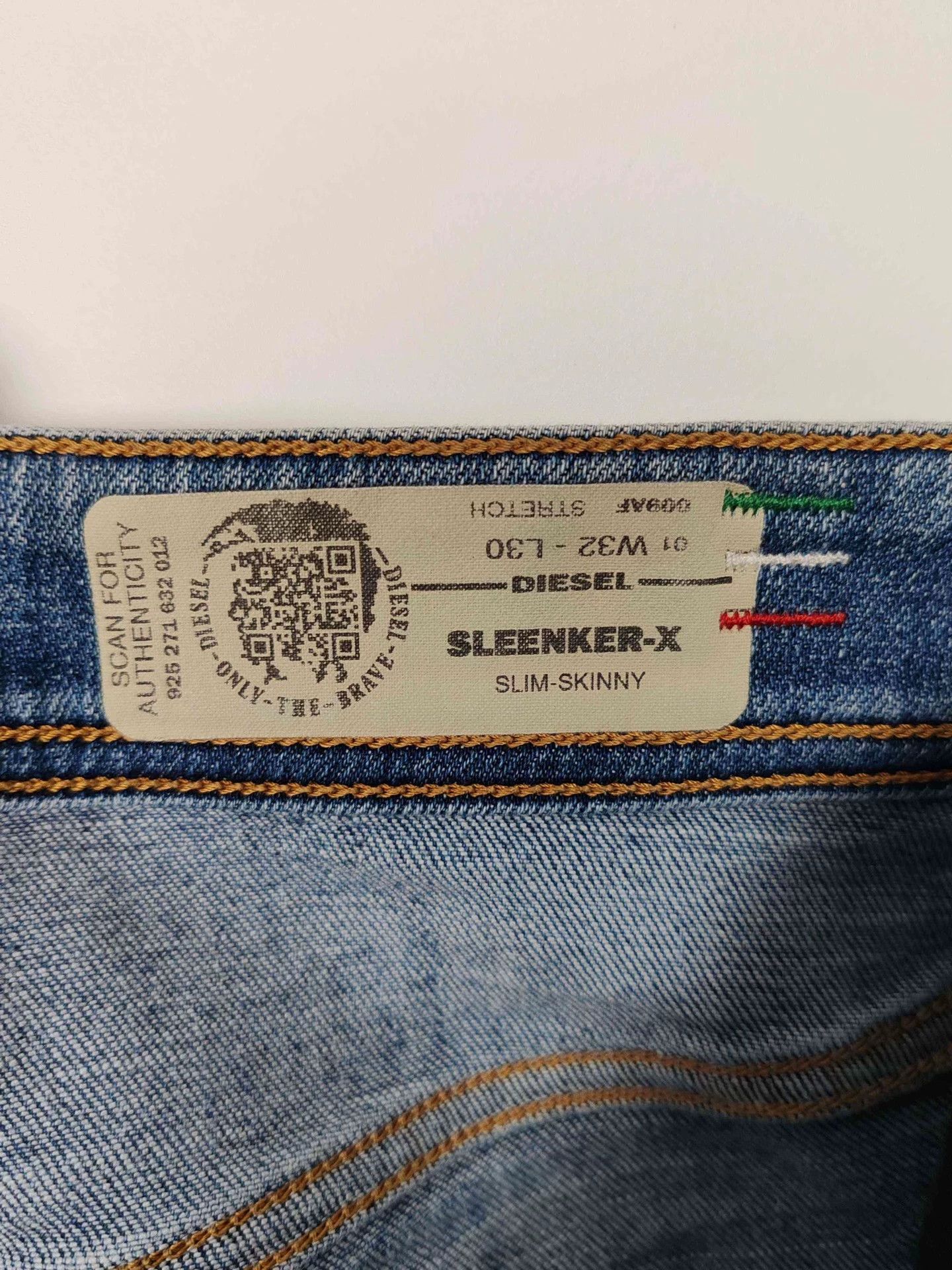 Diesel Diesel Sleenker-X Jeans Size 32 Size US 32 / EU 48 - 4 Thumbnail