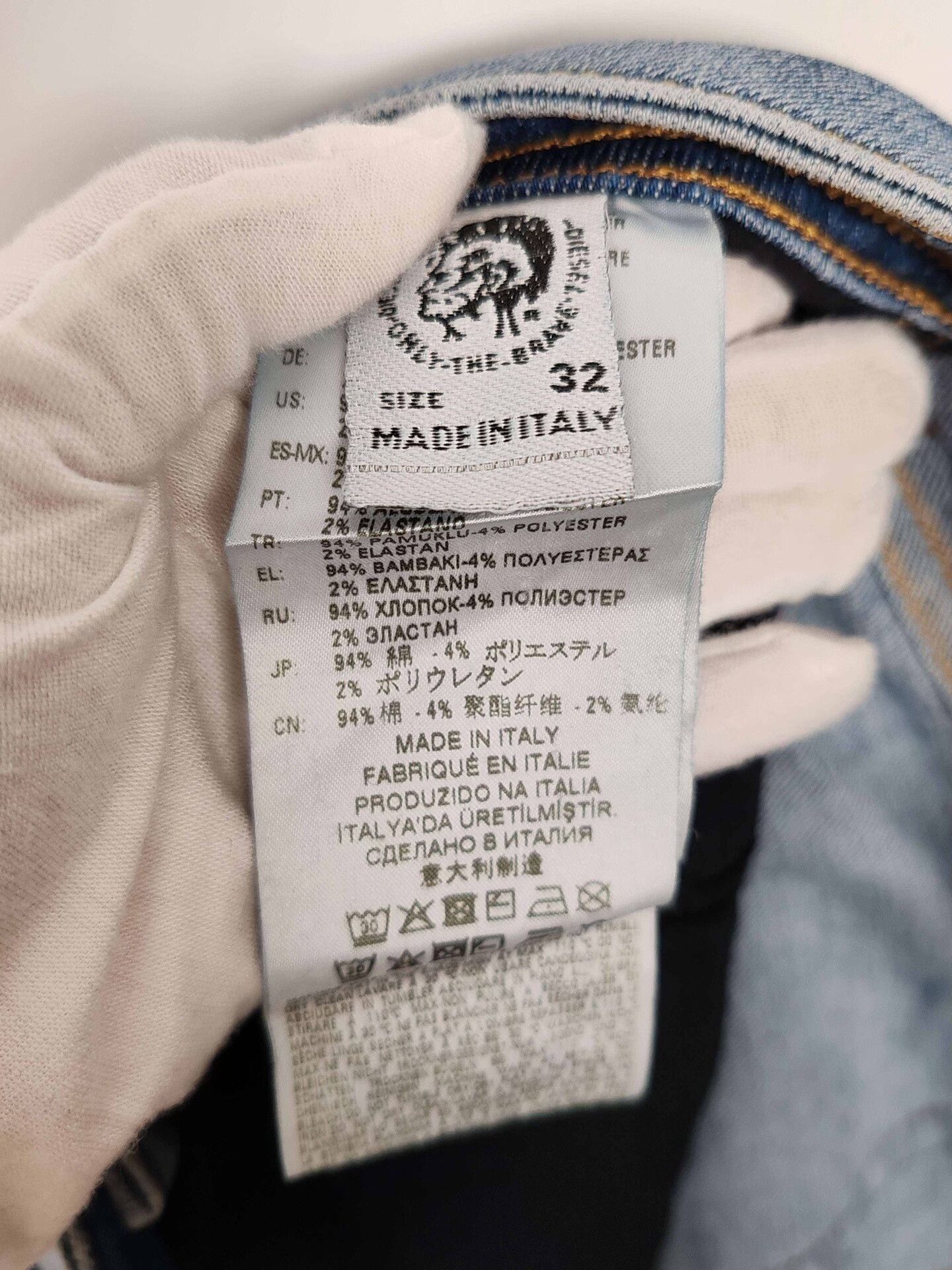 Diesel Diesel Sleenker-X Jeans Size 32 Size US 32 / EU 48 - 8 Thumbnail