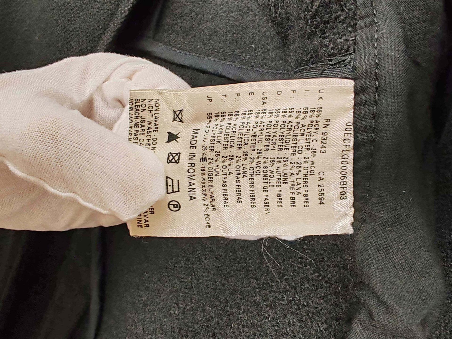 Diesel Diesel Double Breasted Coat Size S Size S / US 4 / IT 40 - 8 Thumbnail