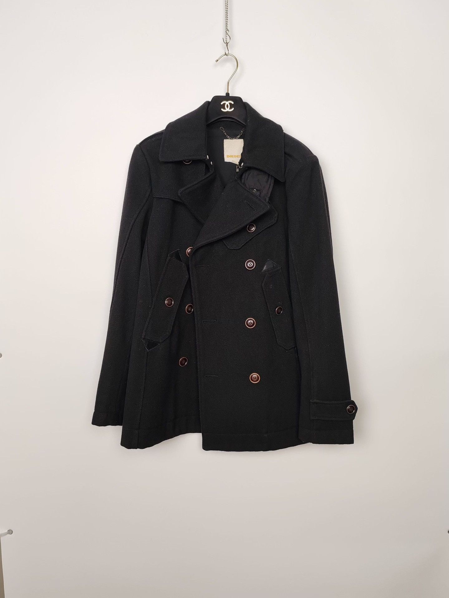 Diesel Diesel Double Breasted Coat Size S Size S / US 4 / IT 40 - 2 Thumbnail