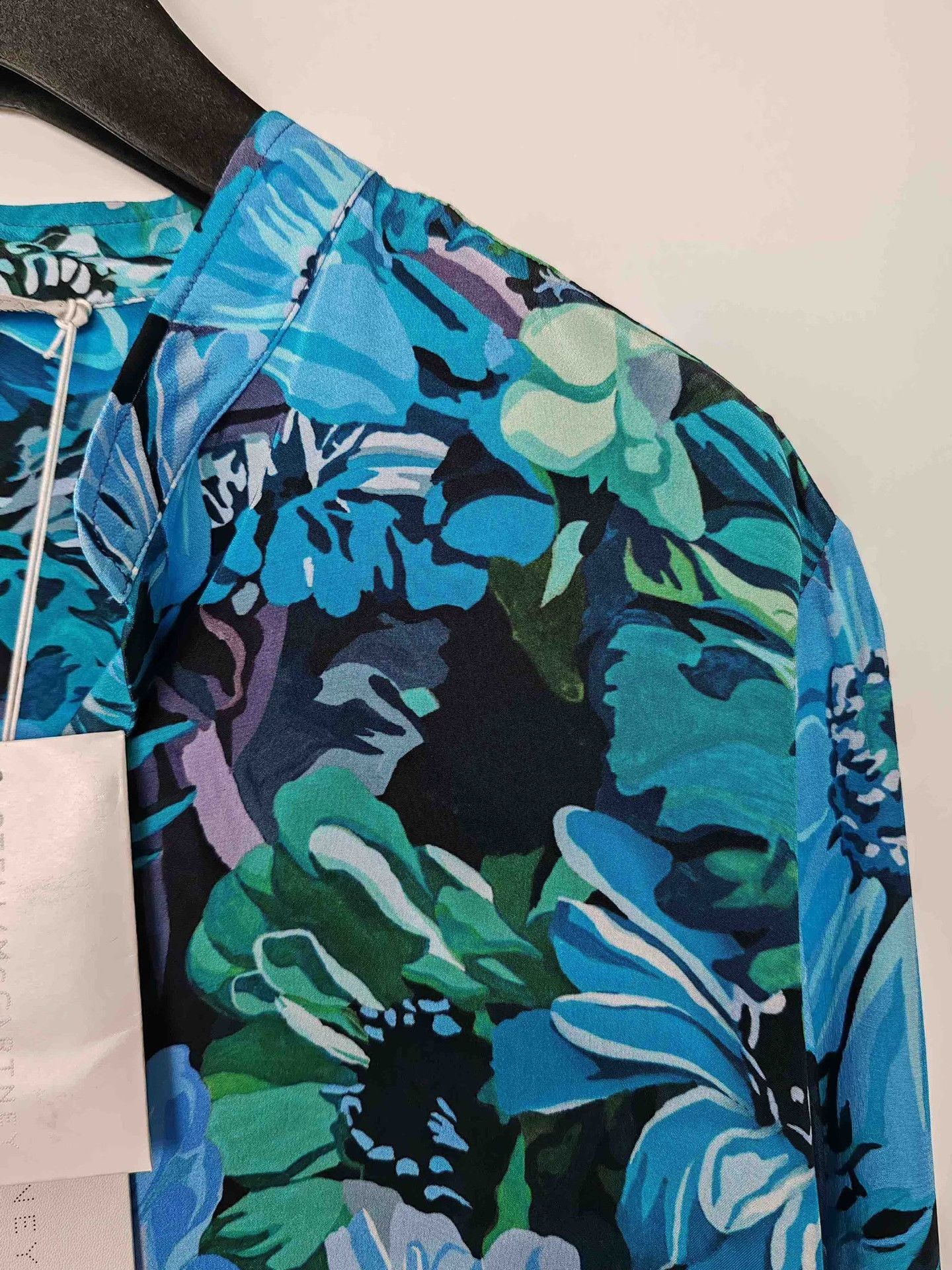 Stella McCartney Stella McCartney Floral Silk Blouse Size 38 Size XS / US 0-2 / IT 36-38 - 6 Thumbnail