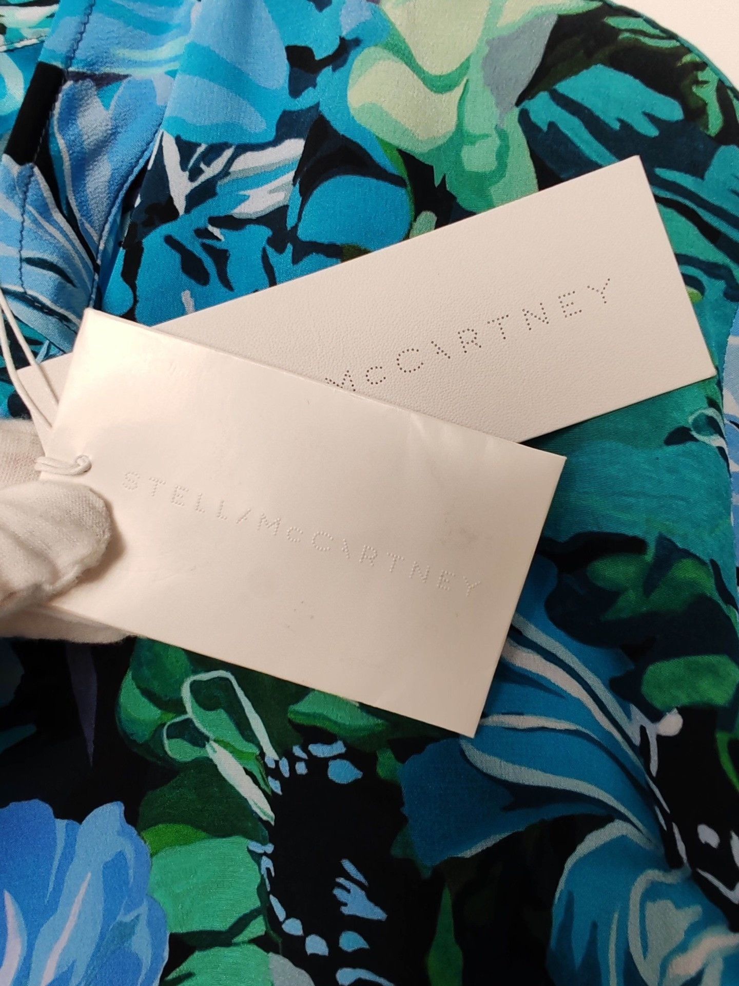 Stella McCartney Stella McCartney Floral Silk Blouse Size 38 Size XS / US 0-2 / IT 36-38 - 5 Thumbnail