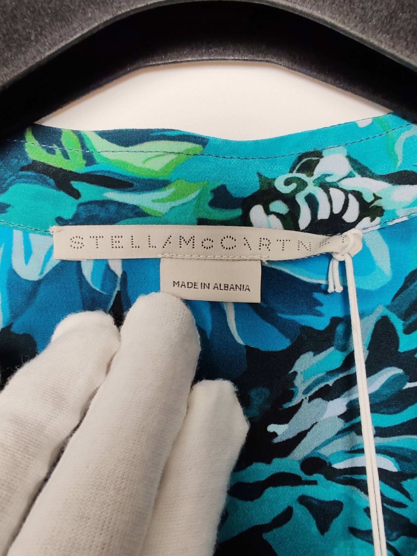 Stella McCartney Stella McCartney Floral Silk Blouse Size 38 Size XS / US 0-2 / IT 36-38 - 4 Thumbnail