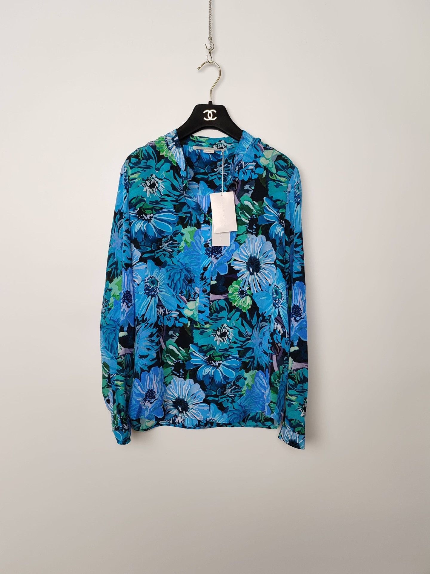 Stella McCartney Stella McCartney Floral Silk Blouse Size 38 Size XS / US 0-2 / IT 36-38 - 2 Thumbnail