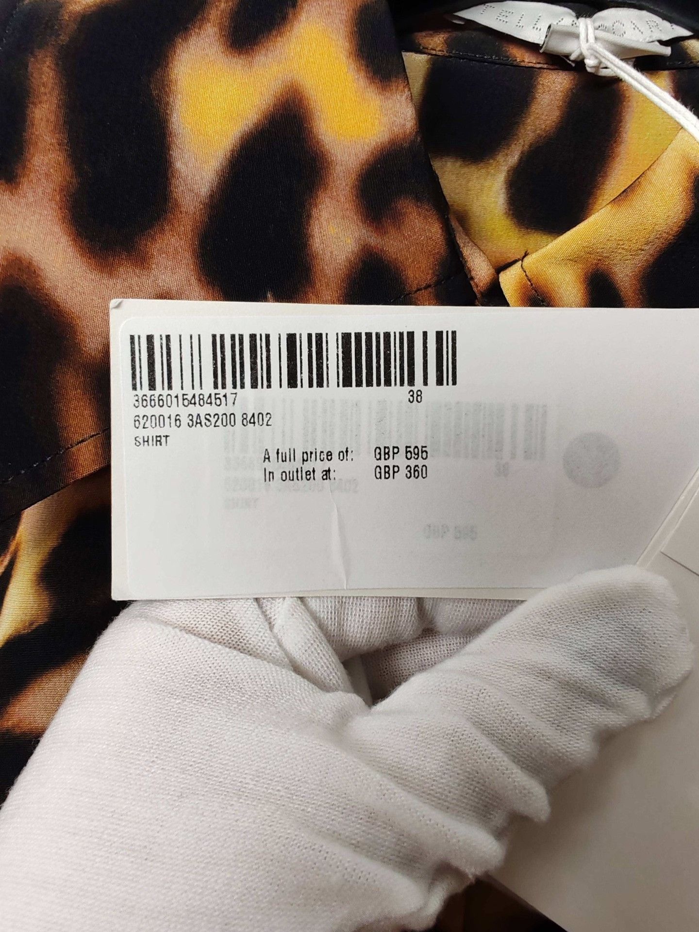 Stella McCartney Stella McCartney Leopard Print Silk Button Up Shirt Size 38 Size XS / US 0-2 / IT 36-38 - 5 Thumbnail