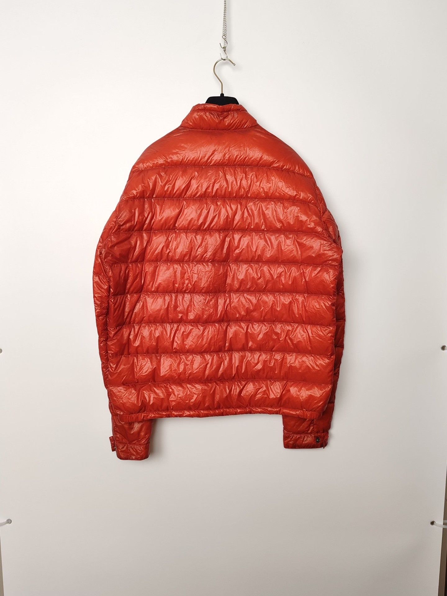 Moncler Moncler Logo Patch Down Jacket Red Size XXL Size US XXL / EU 58 / 5 - 3 Thumbnail