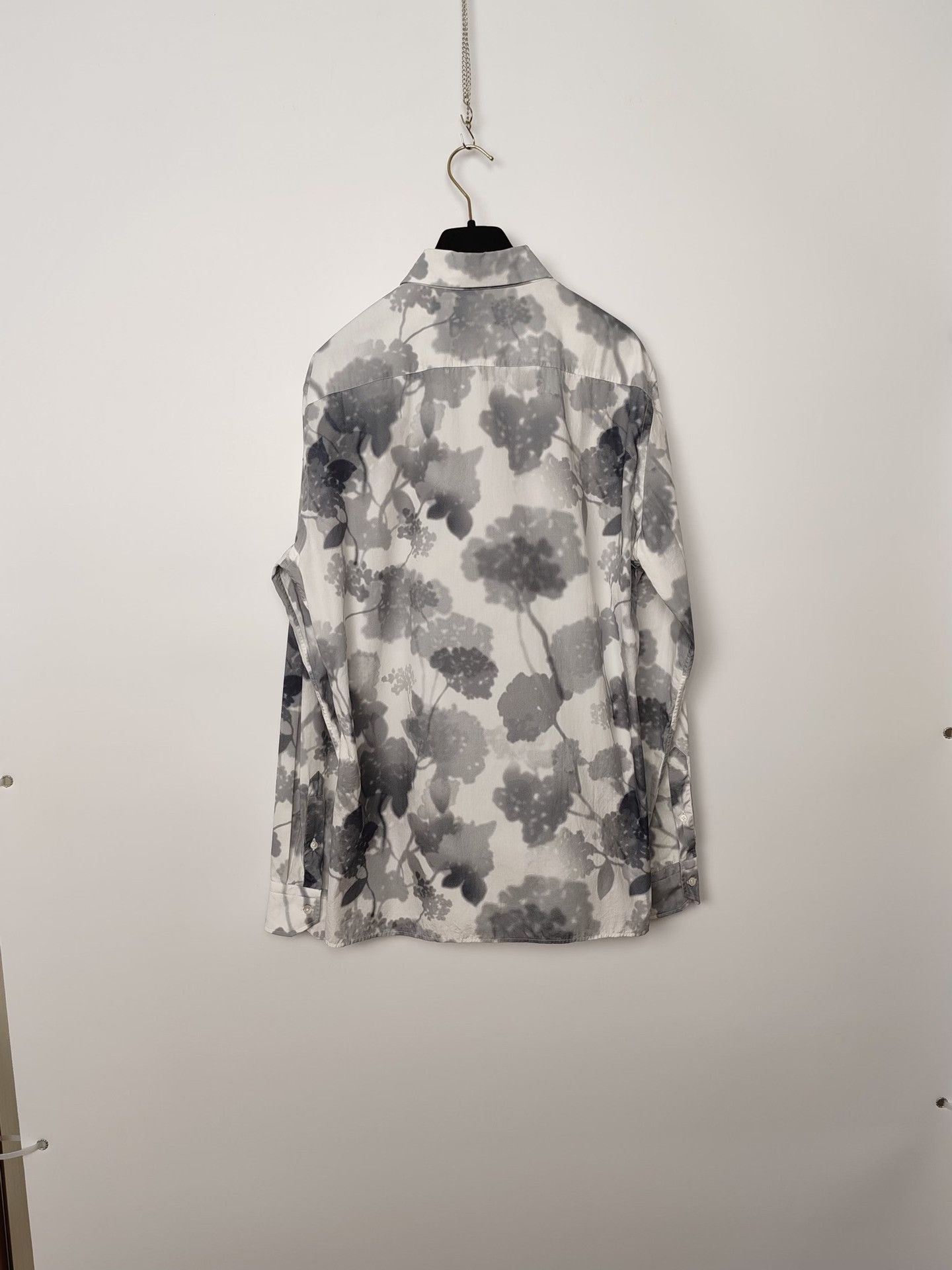 Fendi Fendi Floral Ink Button Up Shirt Size M Size US M / EU 48-50 / 2 - 3 Thumbnail