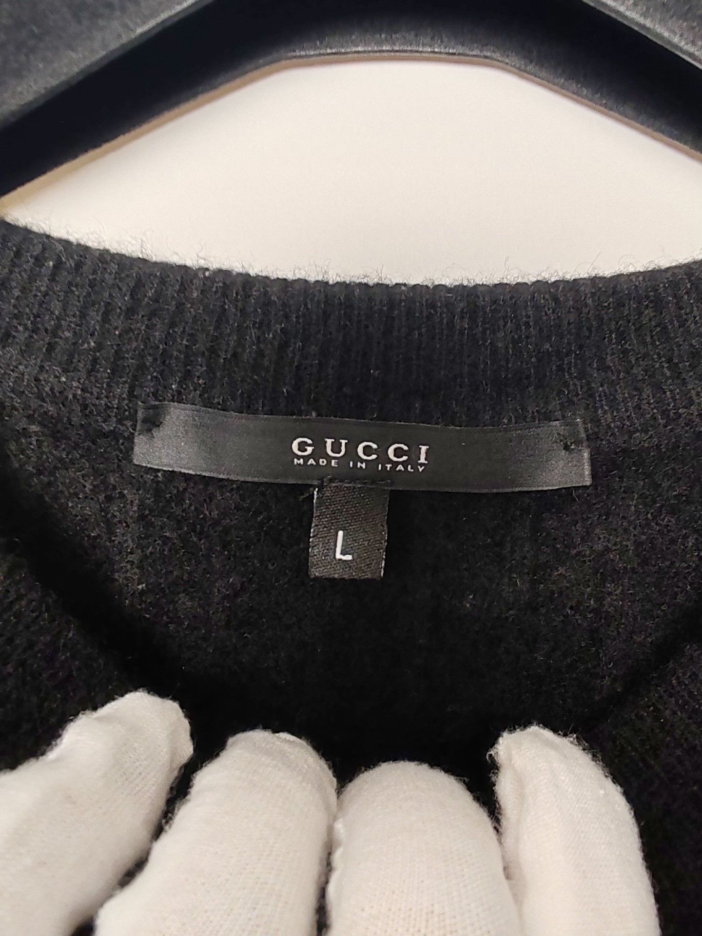 Gucci Gucci Ribbed Cashmere Wool Silk Sweater Size L Size US L / EU 52-54 / 3 - 4 Thumbnail