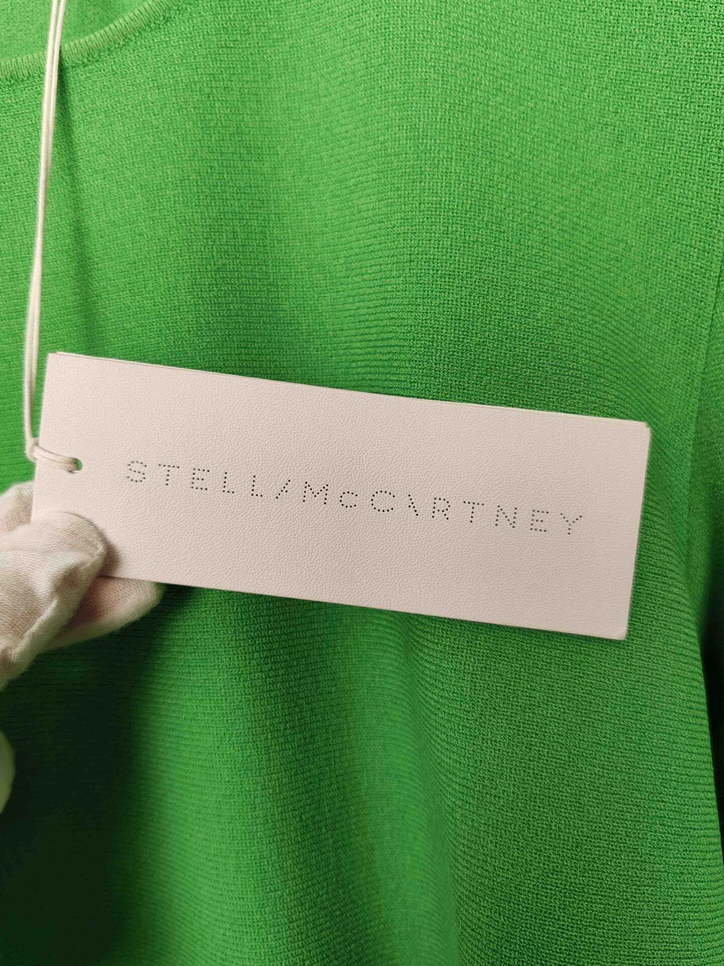 Stella McCartney Stella McCartney Green Ruffle Hem Knit Top Size 42 Size M / US 6-8 / IT 42-44 - 6 Thumbnail