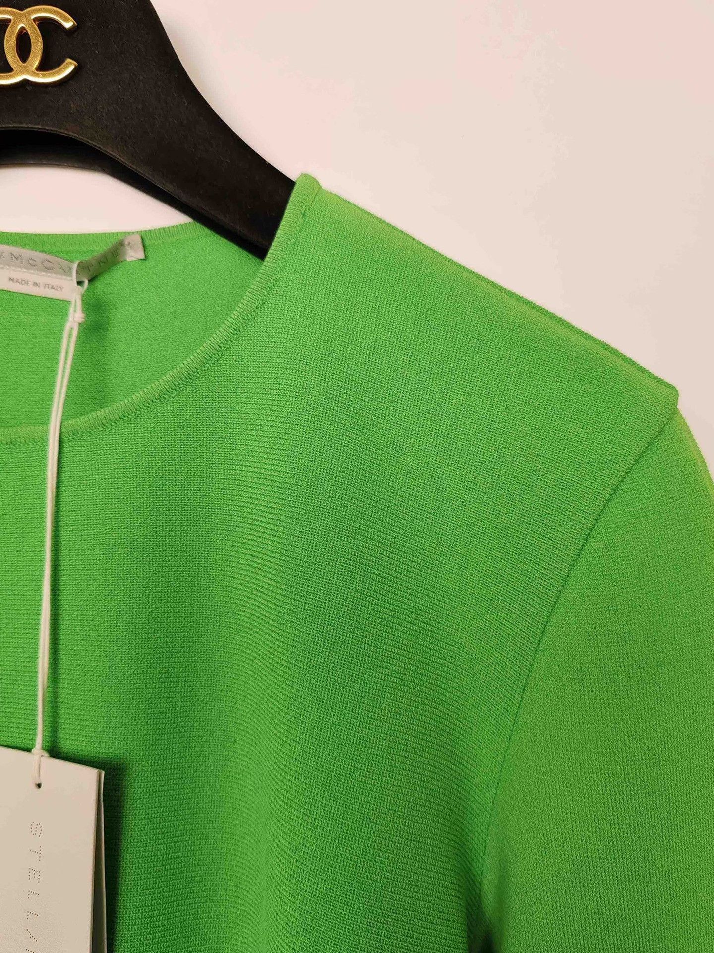 Stella McCartney Stella McCartney Green Ruffle Hem Knit Top Size 42 Size M / US 6-8 / IT 42-44 - 7 Thumbnail