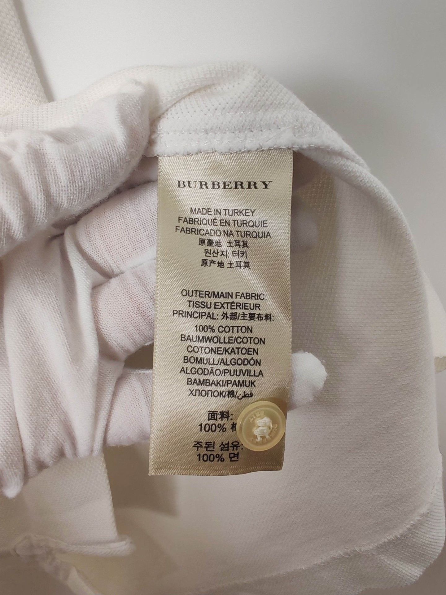 Burberry Burberry Equestrian Knight Logo Polo Shirt Size S Size US S / EU 44-46 / 1 - 7 Thumbnail