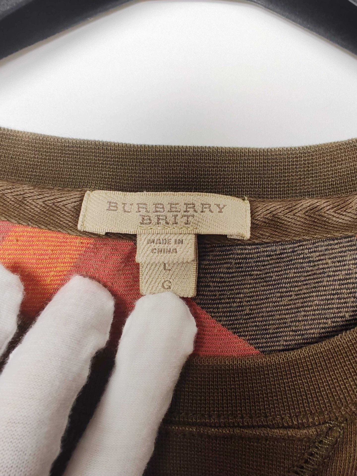 Burberry Burberry Embroidered Sweatshirt Size L Size US L / EU 52-54 / 3 - 4 Thumbnail