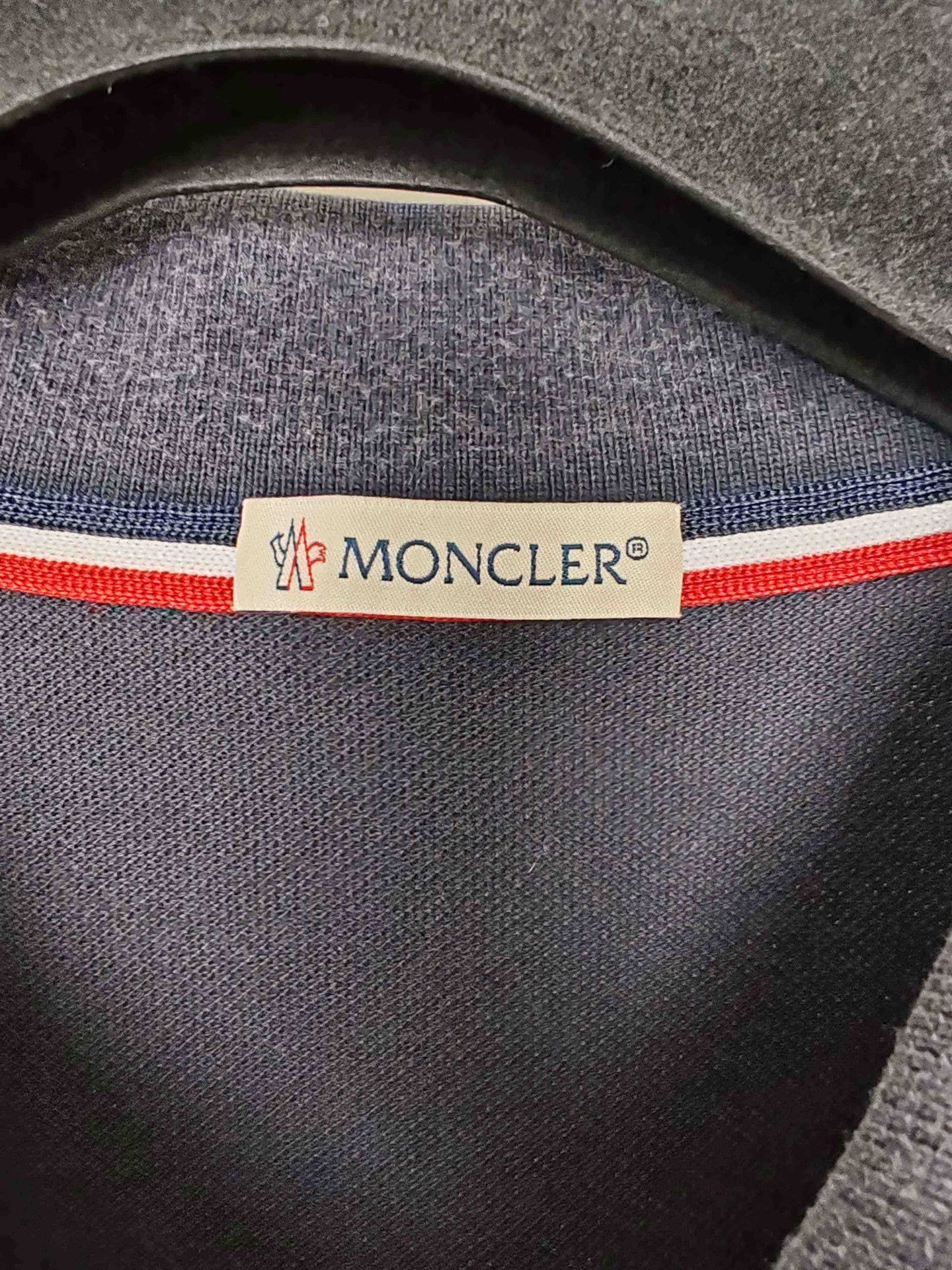 Moncler Moncler Logo Trim Polo Shirt Size 3XL Size US XXL / EU 58 / 5 - 4 Thumbnail