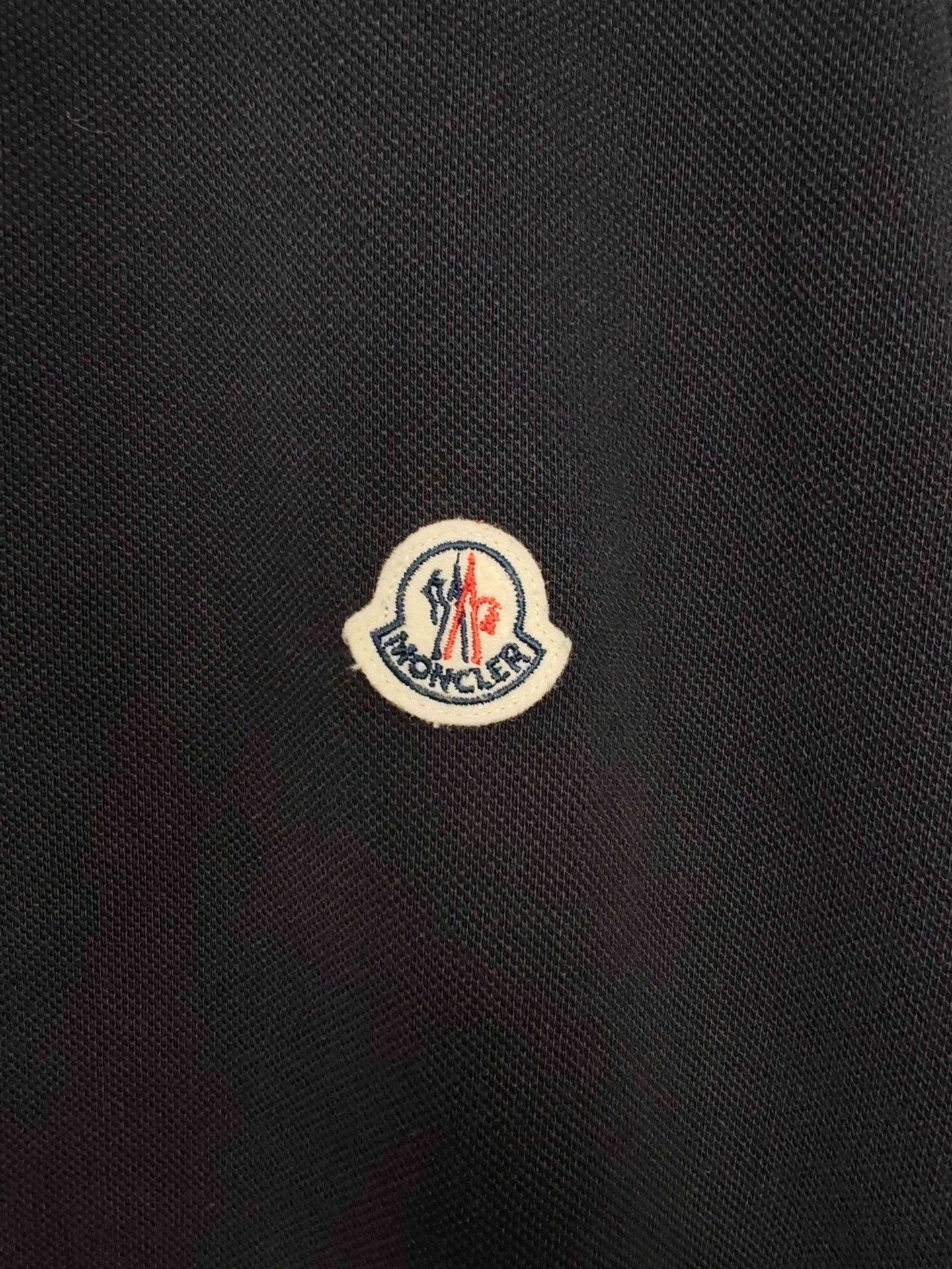 Moncler Moncler Logo Trim Polo Shirt Size 3XL Size US XXL / EU 58 / 5 - 5 Thumbnail
