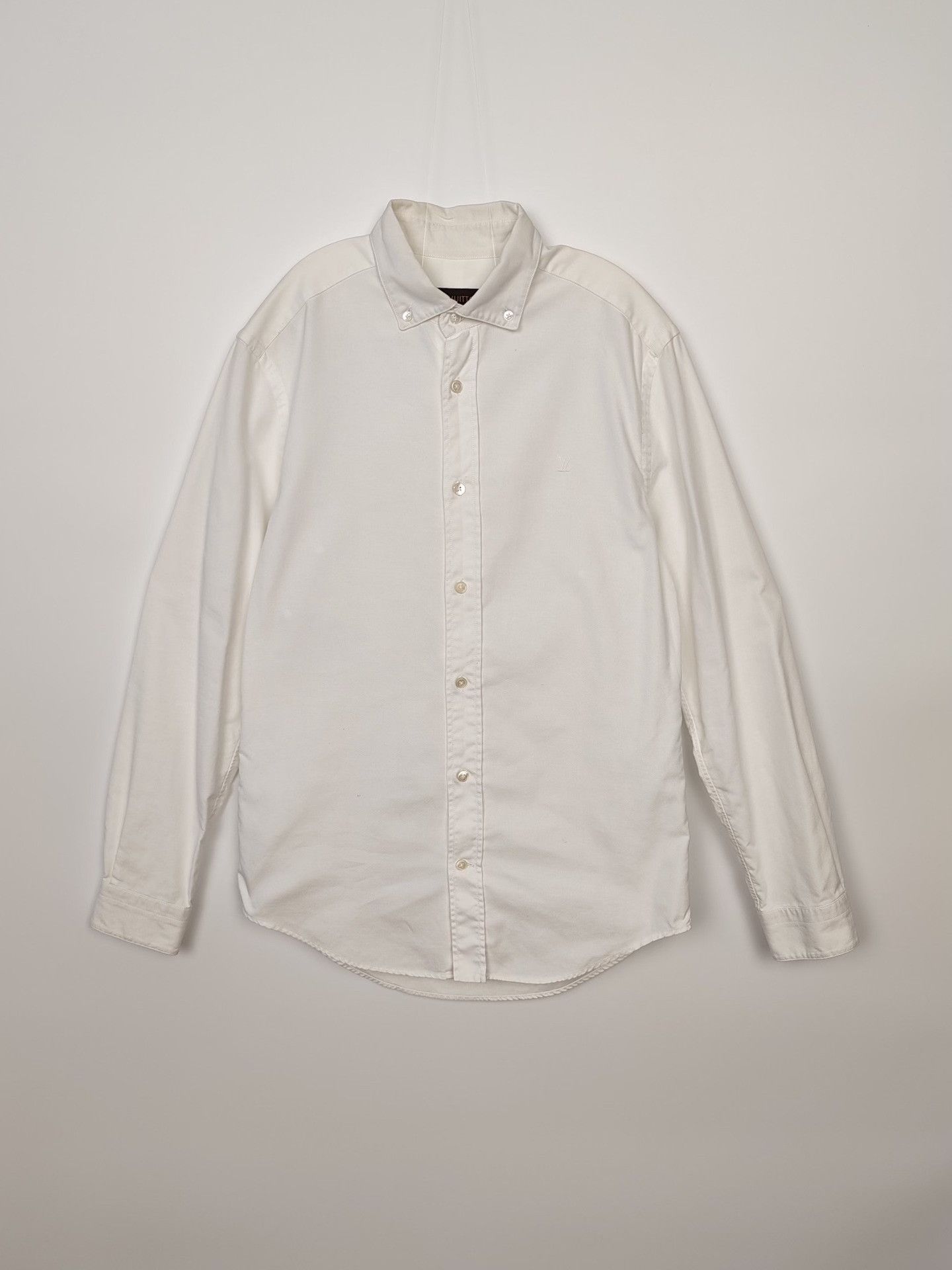 Louis Vuitton Louis Vuitton Embroidered Logo Button Up Shirt Size US XS Size US XS / EU 42 / 0 - 2 Thumbnail