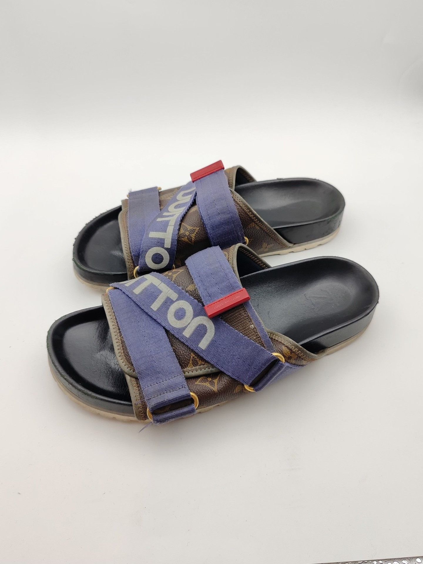 Louis Vuitton Louis Vuitton Monogram Velcro Sandals Size 8 Size US 8 / EU 41 - 2 Thumbnail