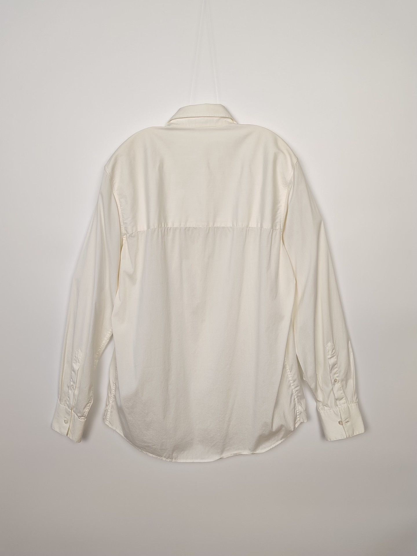 Louis Vuitton Louis Vuitton White Button Up Shirt Size M Size US M / EU 48-50 / 2 - 3 Thumbnail