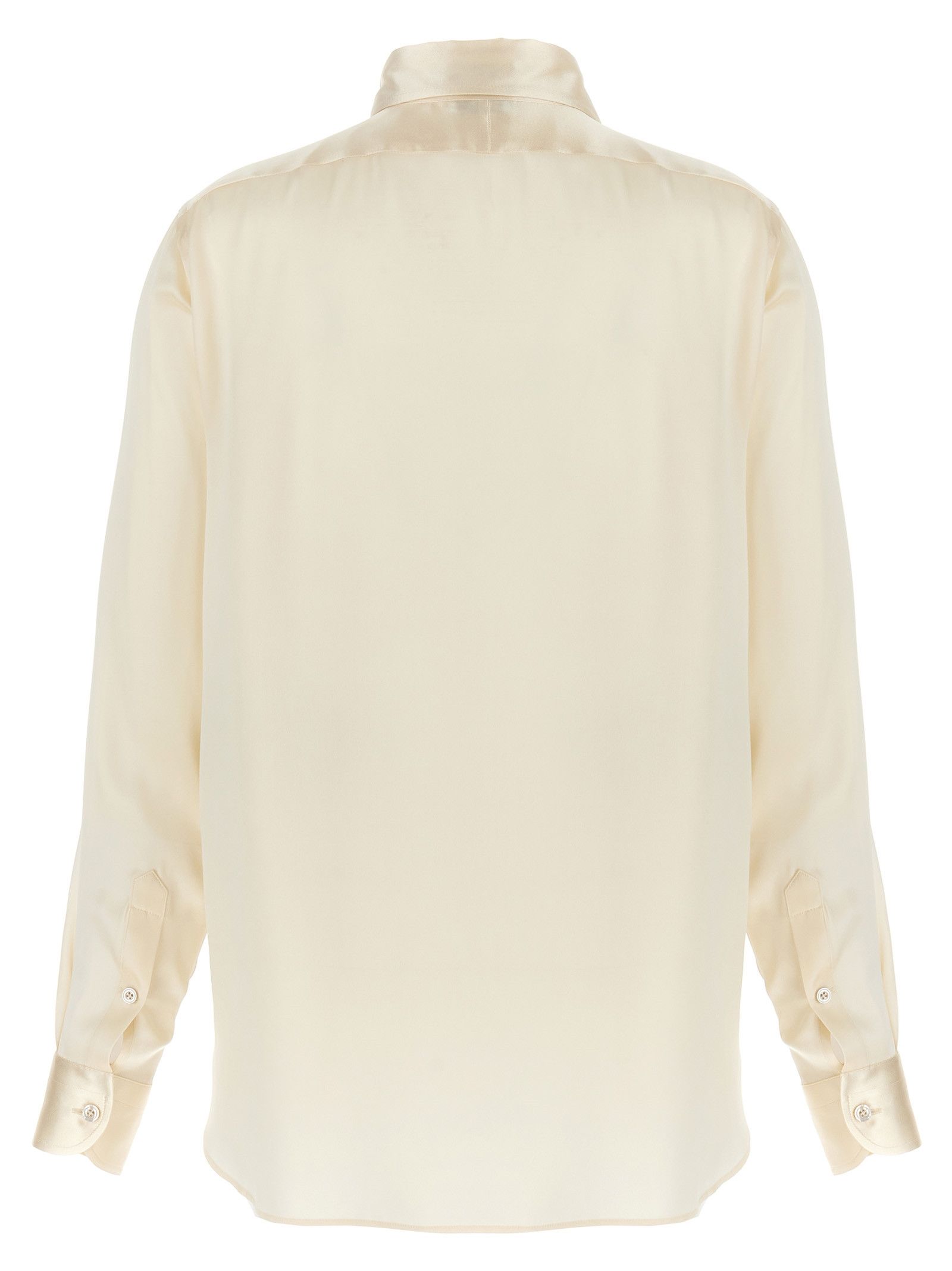 Tom Ford Pleated Plastron Shirt Size XS / US 0-2 / IT 36-38 - 2 Thumbnail