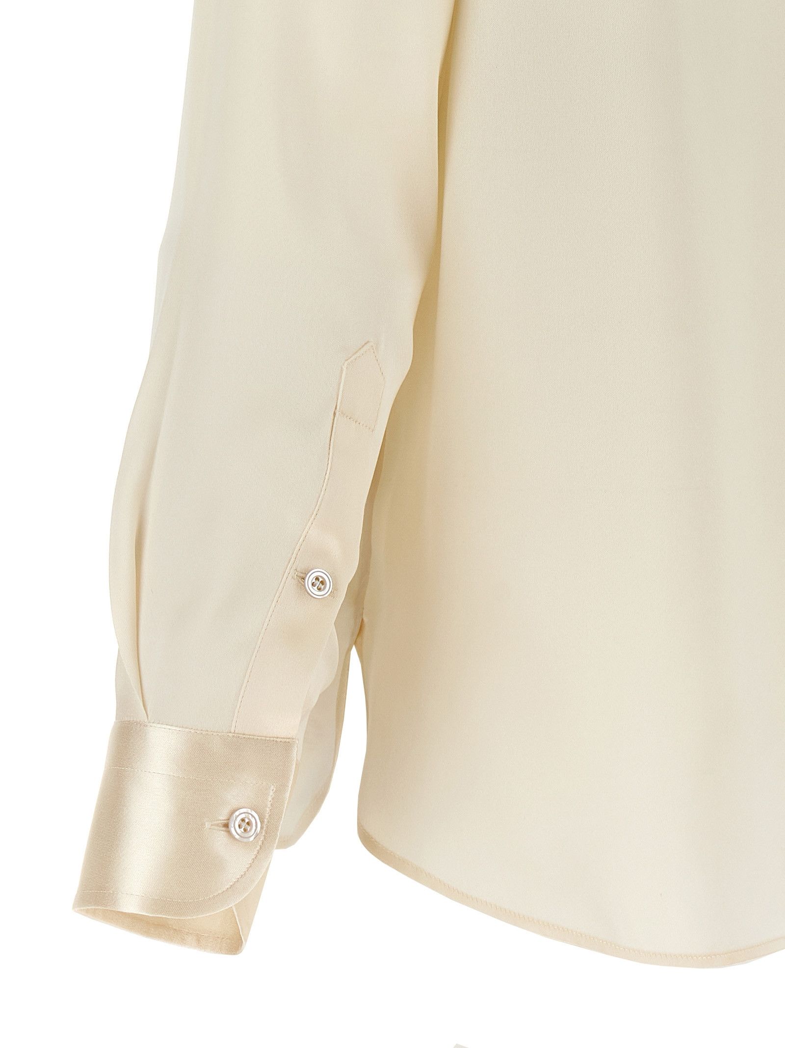 Tom Ford Pleated Plastron Shirt Size XS / US 0-2 / IT 36-38 - 4 Thumbnail