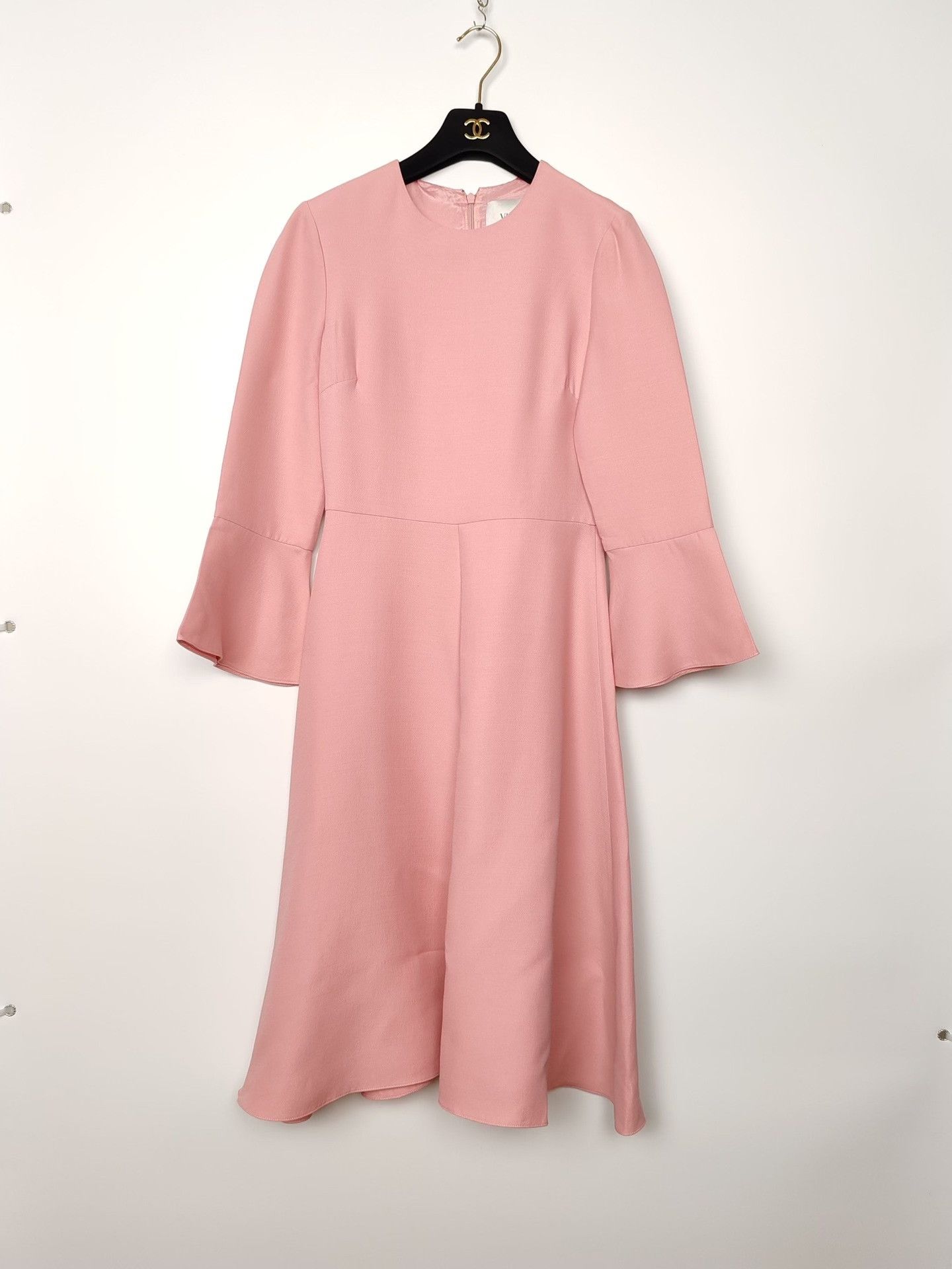 Valentino Valentino Pink Midi Dress Size 38 Size XS / US 0-2 / IT 36-38 - 2 Thumbnail