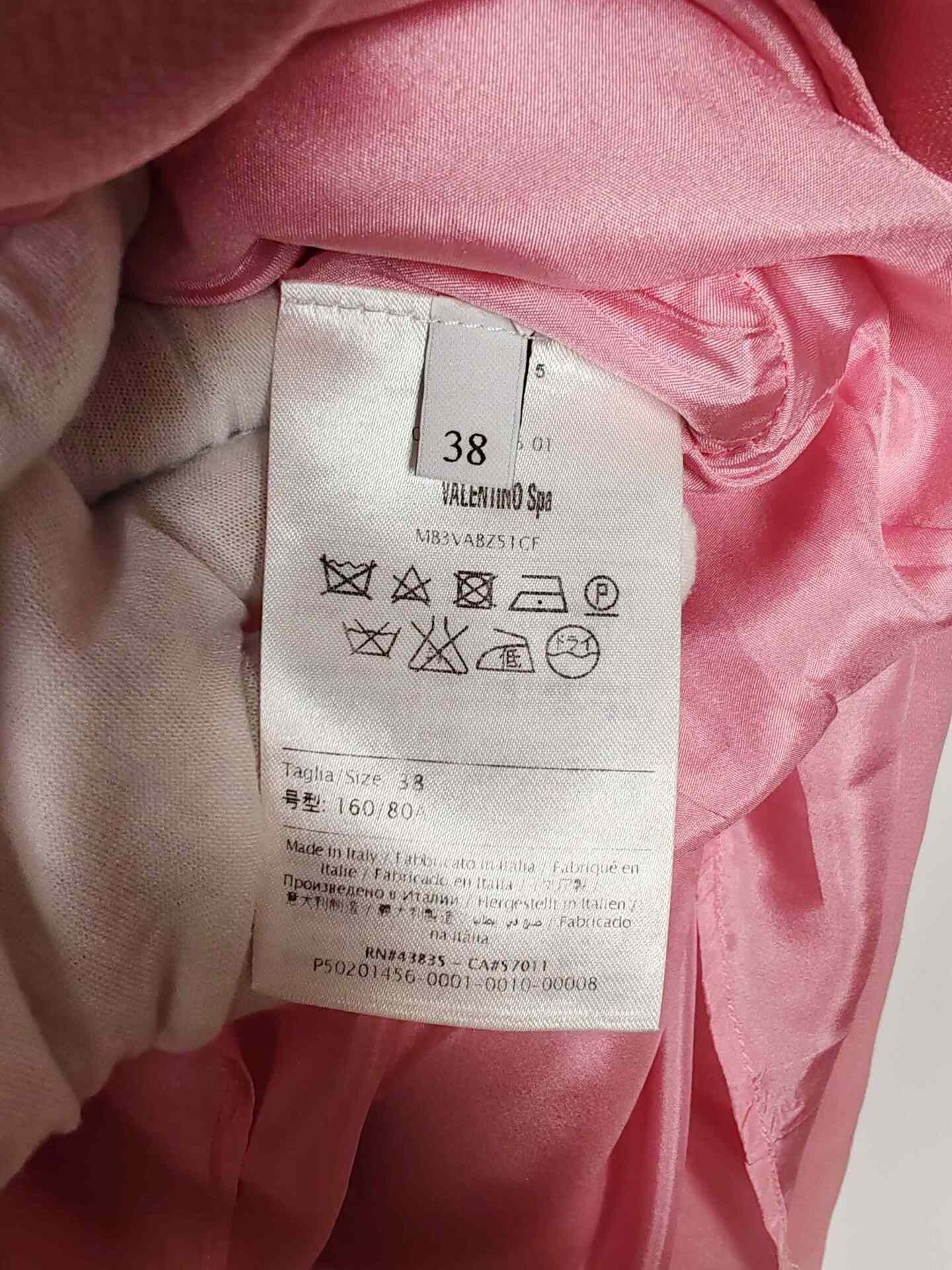 Valentino Valentino Pink Midi Dress Size 38 Size XS / US 0-2 / IT 36-38 - 5 Thumbnail