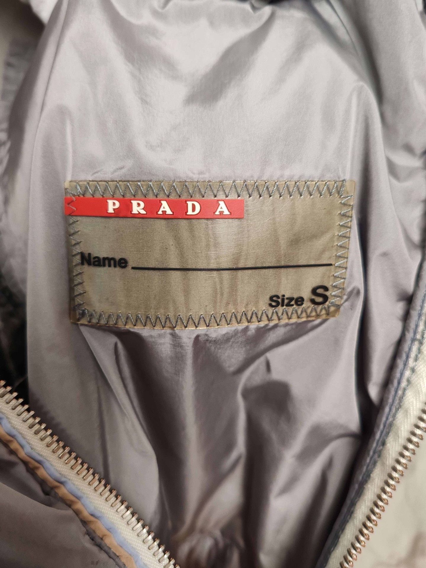 Prada Prada Nylon Metal Triangle Logo Jacket Size S Size US S / EU 44-46 / 1 - 6 Thumbnail