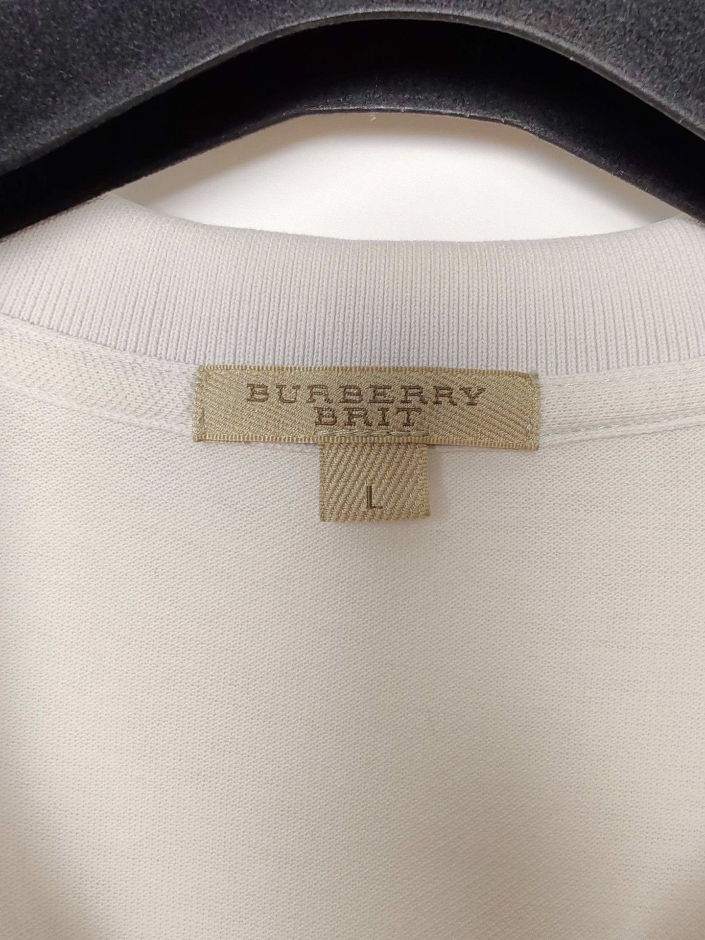 Burberry Burberry Embroidered Knight Polo Shirt Size L Size L / US 10 / IT 46 - 4 Thumbnail