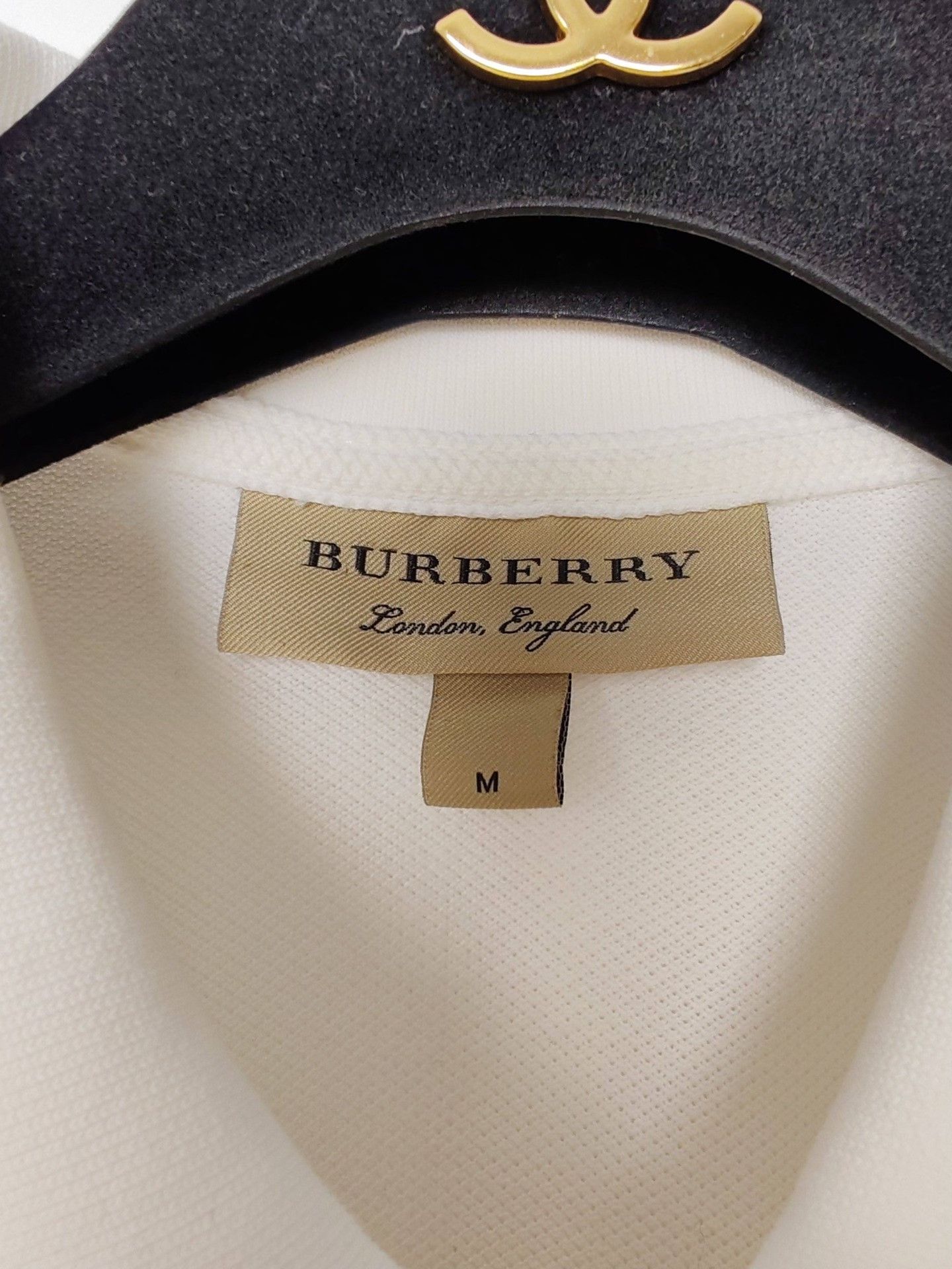 Burberry Burberry Embroidered Logo Polo Size M Size US M / EU 48-50 / 2 - 4 Thumbnail
