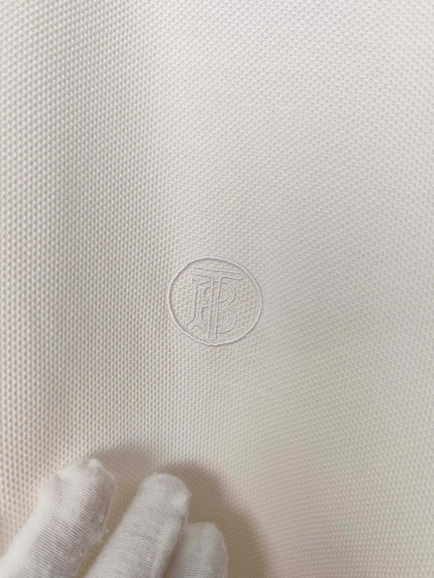Burberry Burberry Embroidered Monogram Polo Shirt Size S Size US S / EU 44-46 / 1 - 5 Thumbnail