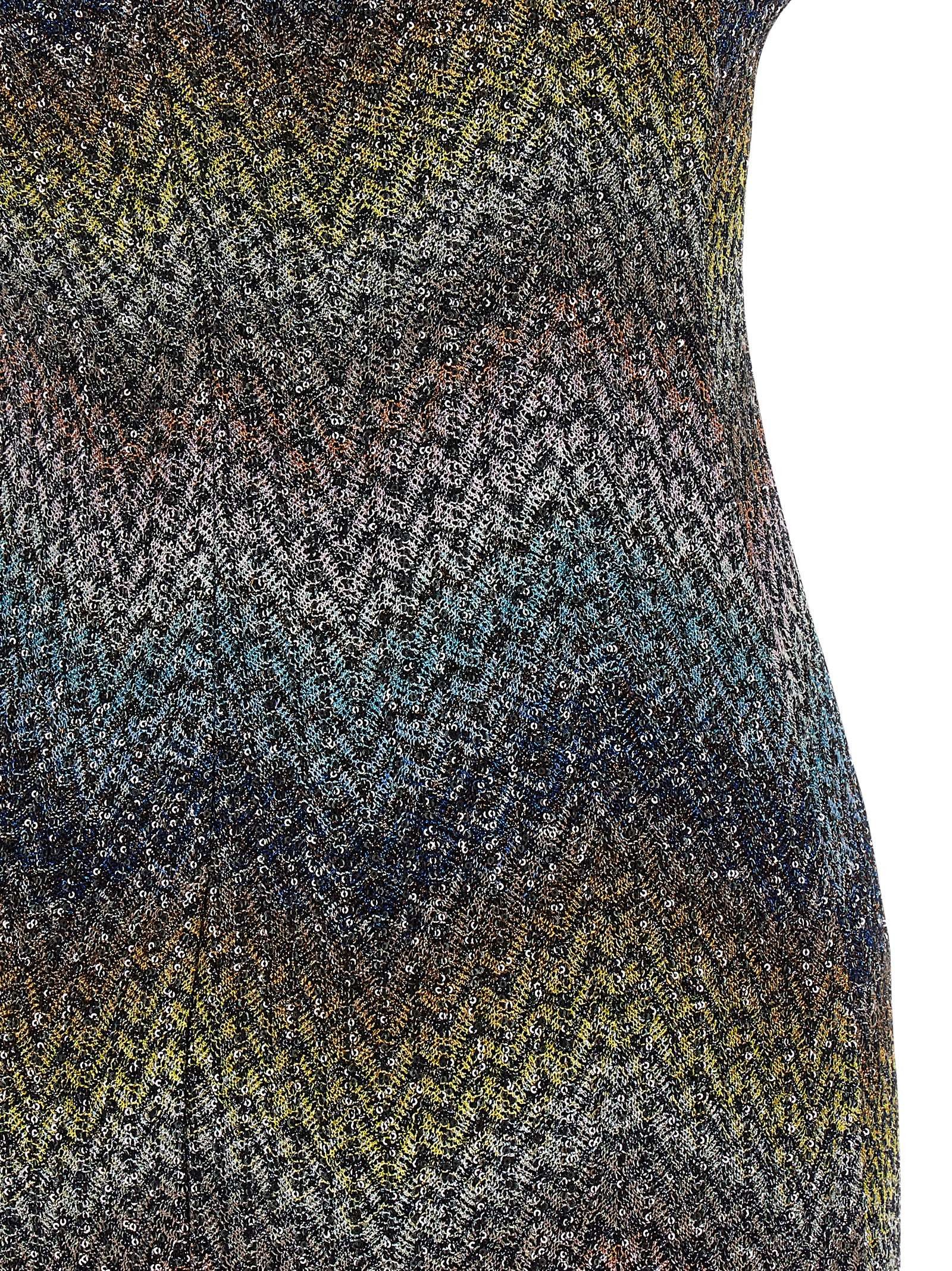 Missoni Lamé Viscose Dress Size M / US 6-8 / IT 42-44 - 4 Thumbnail
