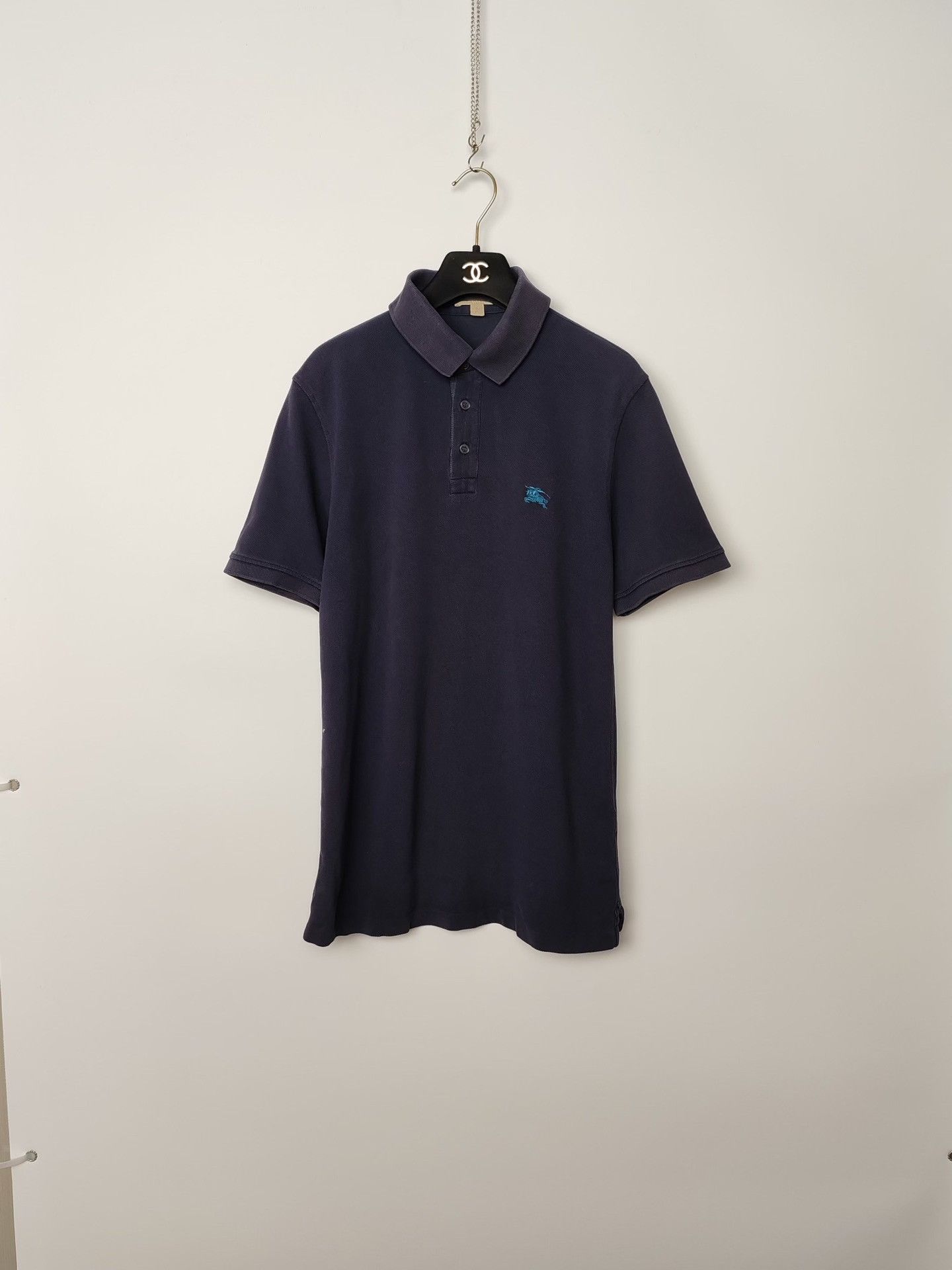 Burberry Burberry Embroidered Logo Polo Shirt Size S Size US S / EU 44-46 / 1 - 2 Thumbnail